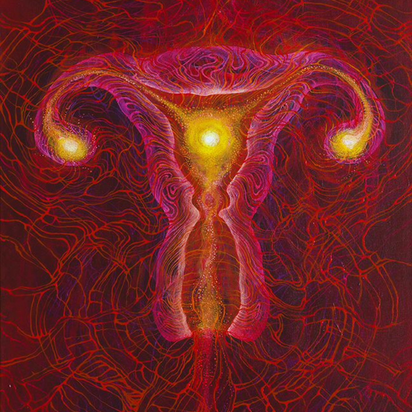 The womb has long been revered as a sacred vessel of creation, intuition, and deep wisdom.
Ancient cultures understood its power, honouring it not just as an organ but as a second heart, a portal between worlds, the very source of life.
Over time, we were taught to forget, conditioned to disconnect, and told to view it as something to manage, control, or silence.
Yet the womb remembers. It holds the echoes of our ancestors, the rhythm of the moon, and the ebb and flow of the tides.
It mirrors the earth itself, forever cycling through birth, death, and renewal.
“Our saviour is our true Mother, in whom we are endlessly born and out of whom we shall never come.” – Juliana of Norwich
Artwork by @martinbridgeart
