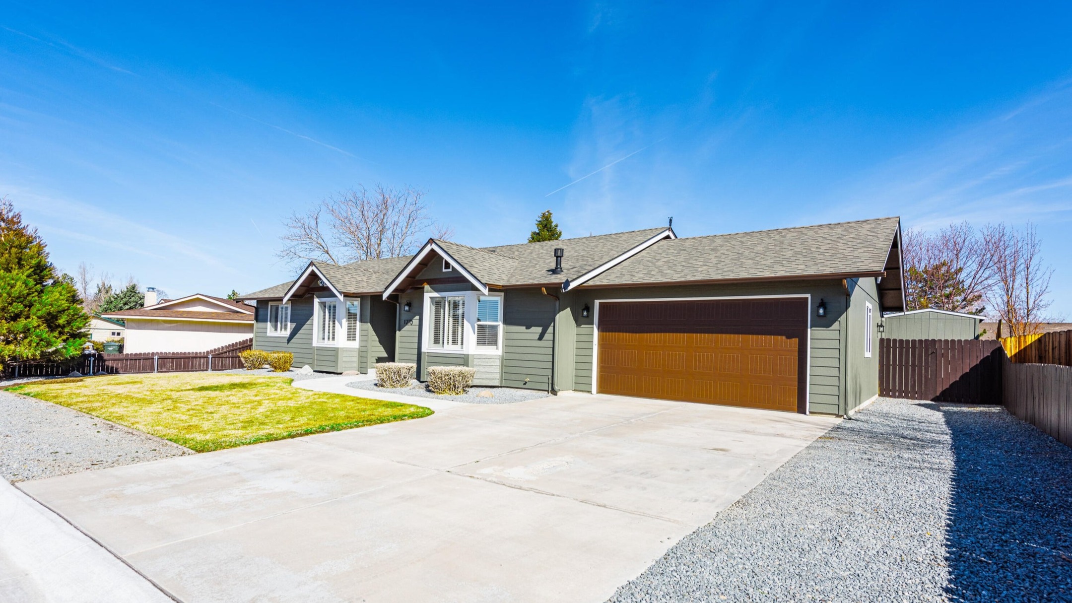 📍 Address: 1270 Kingston Way, Gardnerville, NV 89460
💲 Price: $635,000
🏷 Property Type: Single Family Residence
🛏 Beds | 🛁 Baths | 📐 Sq Ft: 3 | 2 | 1,724 SF
🌄 Lot Size: 0.31 acres
🏗 Year Built: 2002
🚗 Garage / Parking: Attached 2-car garage
🏔 Views / Setting: Mountain & neighborhood views | Quiet cul-de-sac location
📋 MLS #: 260001882
🤝 Listing Agent: Elisha “Ellie” Frolander — Coldwell Banker Select
📍 Location & Lifestyle
• Located in Rancho Estates with convenient access to shopping & downtown Gardnerville
• Quiet cul-de-sac setting in a mature neighborhood
• Landscaped backyard with deck, garden beds, mature trees & outdoor living spaces
• Bonus flex space ideal for office, studio, or workout area
📲 Want to learn more?
To learn more about this property or book a showing, DM me or comment “KINGSTON” below.
Weston Park
RE/MAX Realty Affiliates
S.195947 | PM.168849
(775) 276-8881
westonparkhomes@gmail.com
1320 US HWY 395 N, Gardnerville NV
🌐 www.carsonvalleylistings.com