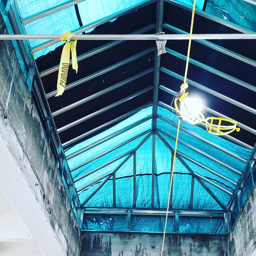 Let there be light #Skylight #lic