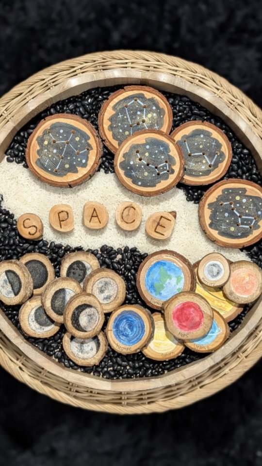 🚀 Space Kit Upgrade! 🌙✨
Exciting news! We've enhanced our popular Space Kit to make your cosmic adventures even more special.
Many have admired it, but now you can bring home the entire universe! Includes our hand-painted moon phases, planets, and constellation sets—worth $90—plus a brand-new sensory experience!
Dive into the galaxy with our mysterious black beans and glow-in-the-dark rice, which reacts to UV and sunlight, bringing your space scene to life even in the dark! 🌌🌟
Perfect for solo or combined play, these versatile resources unlock endless creative possibilities.
Get ready—our brand-new look launches this Tuesday on the website!
#SpaceKit #GlowInTheDark #SensoryPlay #KidsActivities #EducationalToys CreativePlay AstronomyFun