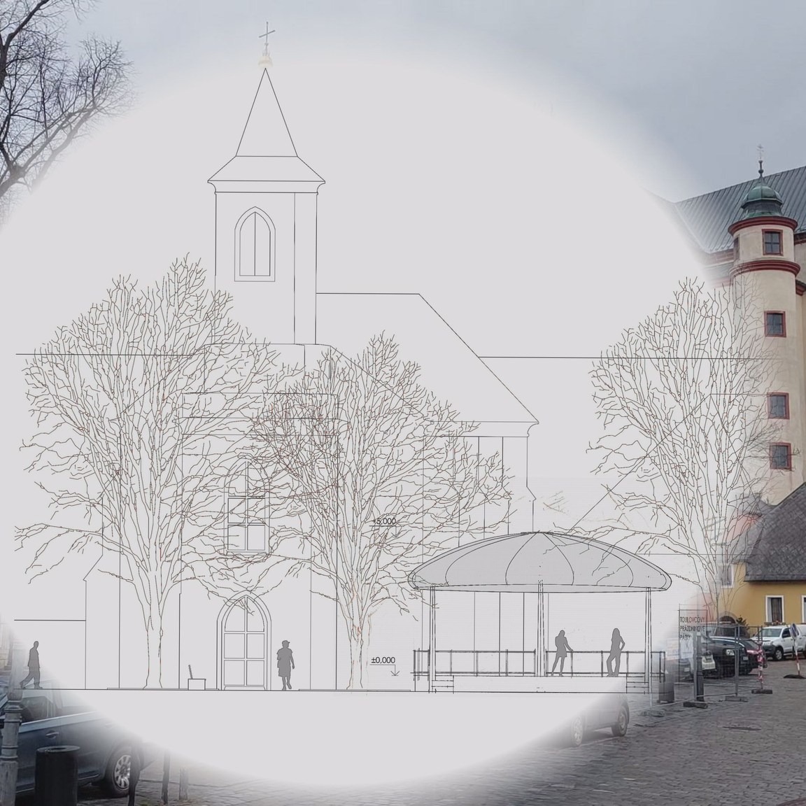 U kostelíka Rozeslání sv. Apoštolů v Litomyšli se staví...
https://youtu.be/bv4z8v3JzHs