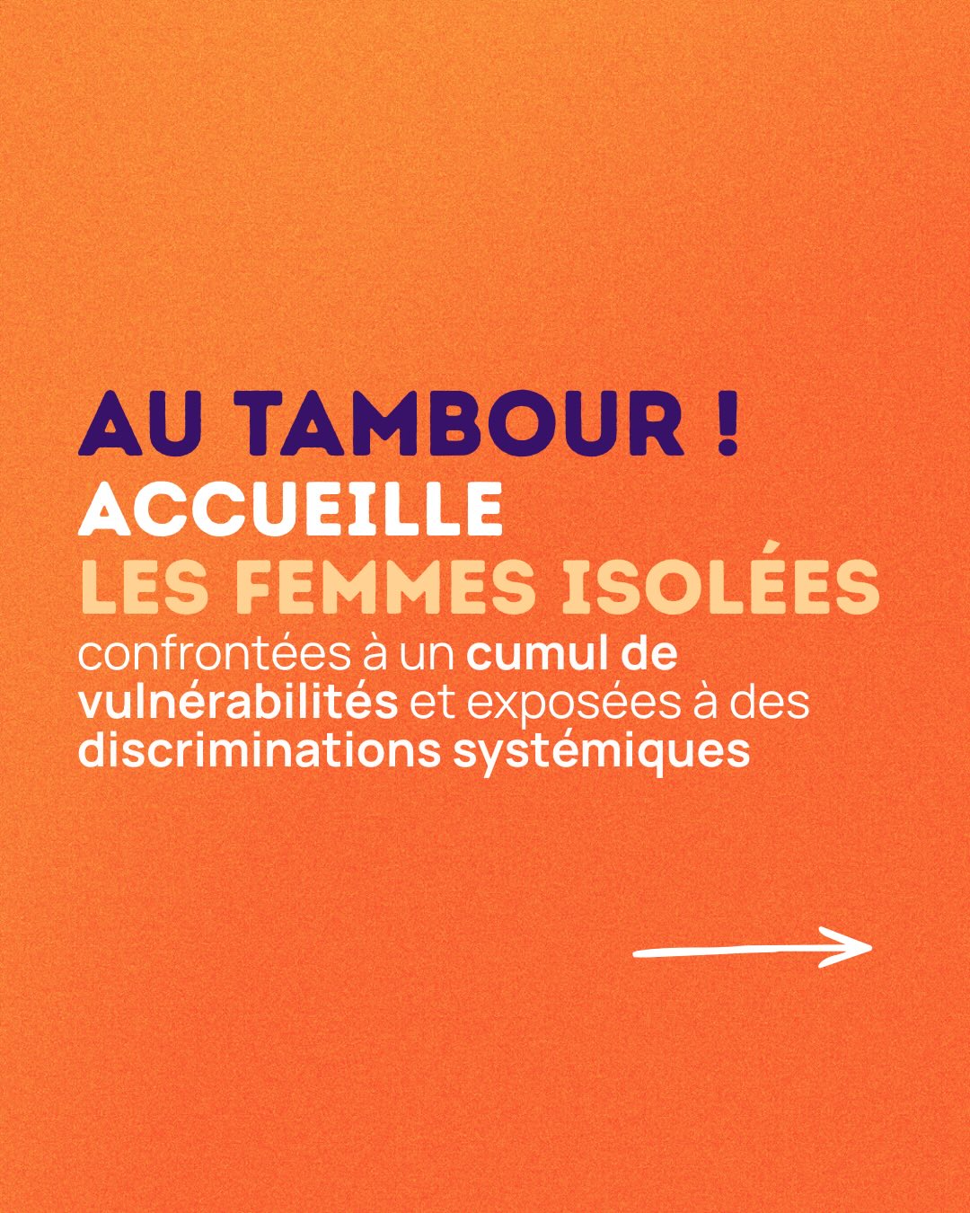 🥁Au Tambour ! est le premier lieu exclusivement dédié aux femmes isolées en situation de précarité et victimes de violences à Lyon.
➡️ La majorité des structures sont mixtes : fréquentées à 90 % par des hommes, elles ne sont pas adaptées à l’accueil des femmes, dont les trajectoires de vie sont marquées par des violences de genre.
🙌 Les femmes isolées et non accompagnées d’enfants existent : en 2025, l’équipe en a accueilli 377.
Des femmes qui peuvent par ailleurs être mères, grand-mères, arrière-grand-mères, mais aussi nullipares, par choix ou non, avoir perdu un enfant ou en être éloignées (exil, ASE, rupture familiale).
➡️ Leur invisibilisation produit les angles morts des politiques publiques.
Au Tambour ! a été créée pour répondre à un impensé.
Notre objectif est de leur garantir un accueil digne, partout.💜
#pauvreté #violencesfaitesauxfemmes #associationlyonnaise #feministe #sansdomicilisme