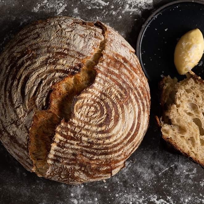@sourbrosbread deliveries start in 3 weeks. Come sample the goods tomorrow night friday june 14th at state of mind art show by @m.rozen
Photo by @cecilegambin .
.
.
.
.
.
.
#sourdough #artisan #handmade