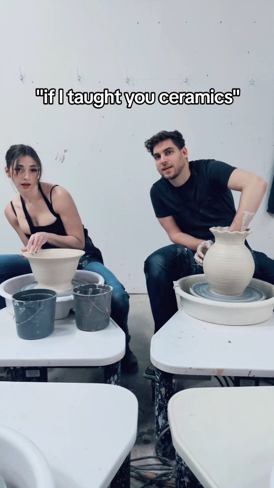Let us teach you ceramics! Classes every weekend in Chinatown, LA at Element Art Center! Link in bio 🔗 #fyp #ceramics #pottery #LA #thingstodoinla