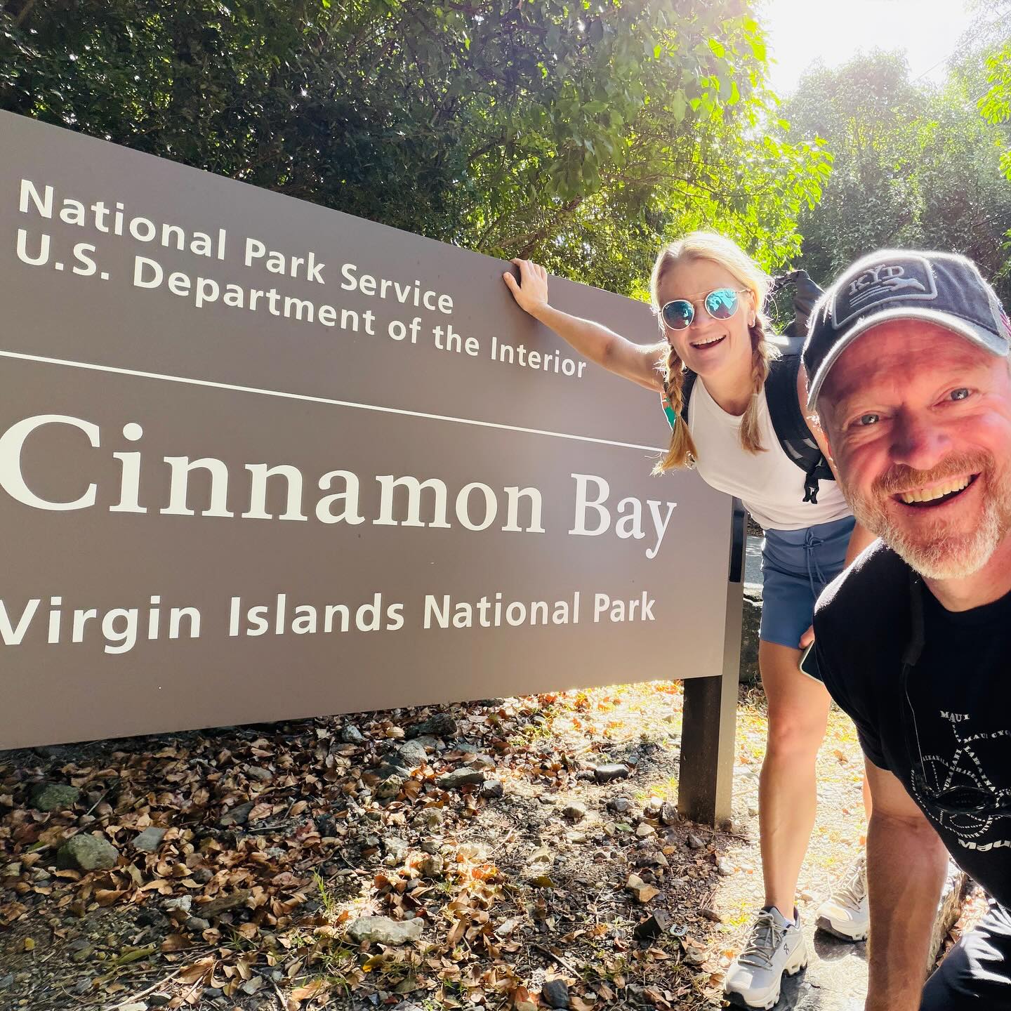National Park No. 48 #vinp at St. John in the Virgin Islands. #KYD63 Tonight’s episode is an extended cut to show you as much as possible, plus a perfectly unexpected “daycation” to @lovangoresort We stayed at Cinnamon Bay Campground … and maybe should have read the fine print 😂 but worth the views!