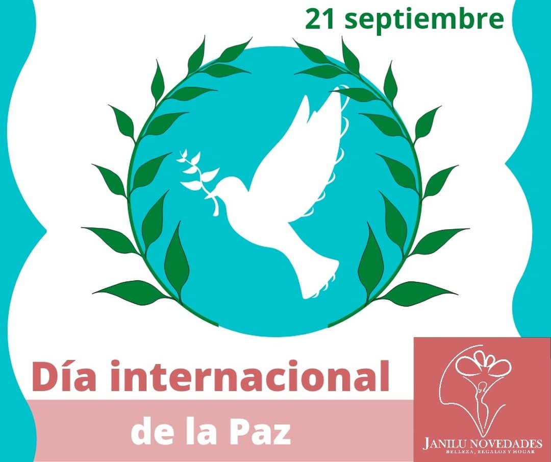 Un mundo libre de guerras y de violencia depende de todos. La única lucha que vale la pena pelear es por la paz. #DiaInternacionalDeLaPaz #paz #NoGuerra #sinviolencia Janilu Novedades por un mundo en #paz