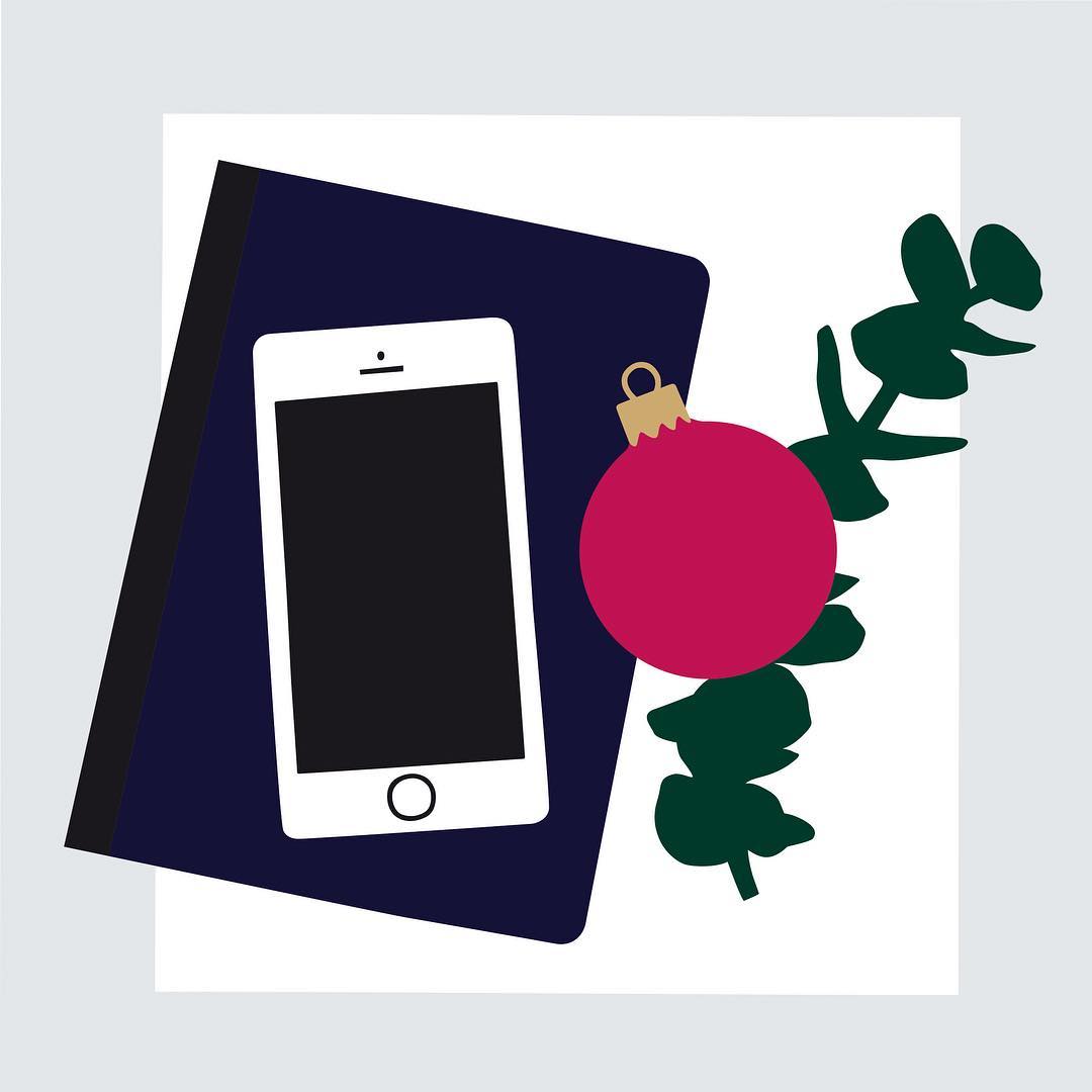 Today‘s details.💖 #onmytable #minimalstyle #minimallove #xmas #christmasmood #notes #pictureoftheday #todaysdrawing #illustrator #vectorart #illustration #illustrationoftheday #iloveillustrations