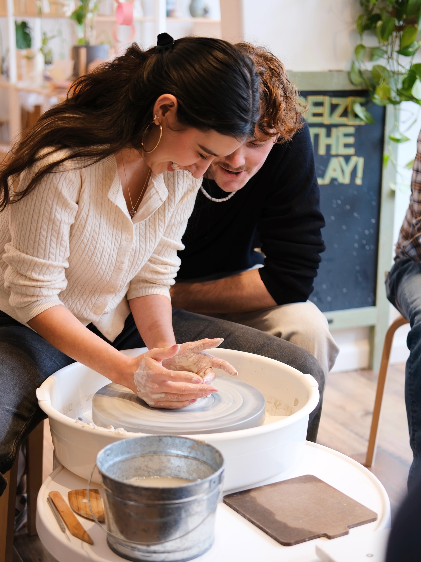 Some snapshots from our third annual Valentine’s Weekend workshops 💕
So grateful for the 192 people who came out to create with us! 🤗
Any guesses how many pounds of clay we went through?
•
•
•
San Diego activities | things to do in San Diego | pottery classes San Diego | date night activities
#pottery #sandiego #thingstodoinsandiego #ceramics #sandiegosmallbusiness