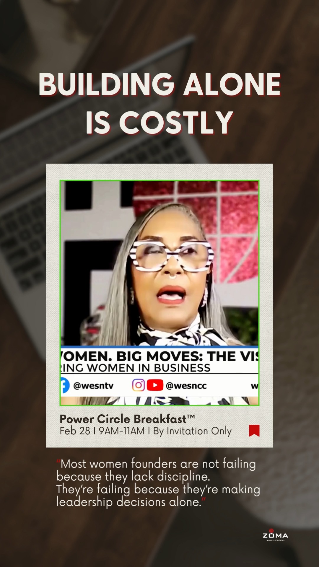 You don’t have a visibility problem.
You have a permission problem.
This clip is from a recent TV interview where I talked about something too many women founders do - waiting until everything is perfect before they show up.
📌Perfect branding.
📌Perfect wording.
📌Perfect confidence.
Meanwhile… nobody actually understands your work because you’ve hidden "the very thing" that builds trust:
YOUR story.
That's because your journey isn’t a distraction from your business.
It's your positioning.
If this hit home, you probably need a "thinking space", not another strategy.
Join me at Power Circle Breakfast™
📅 Saturday, Feb 28
⏰ 9AM–11AM
☕ Invitation only
Join the waitlist 👉 Link In Bio
And let yourself be seen - and supported.
#womeninbusiness
#personalbranding
#caribbeanwomen