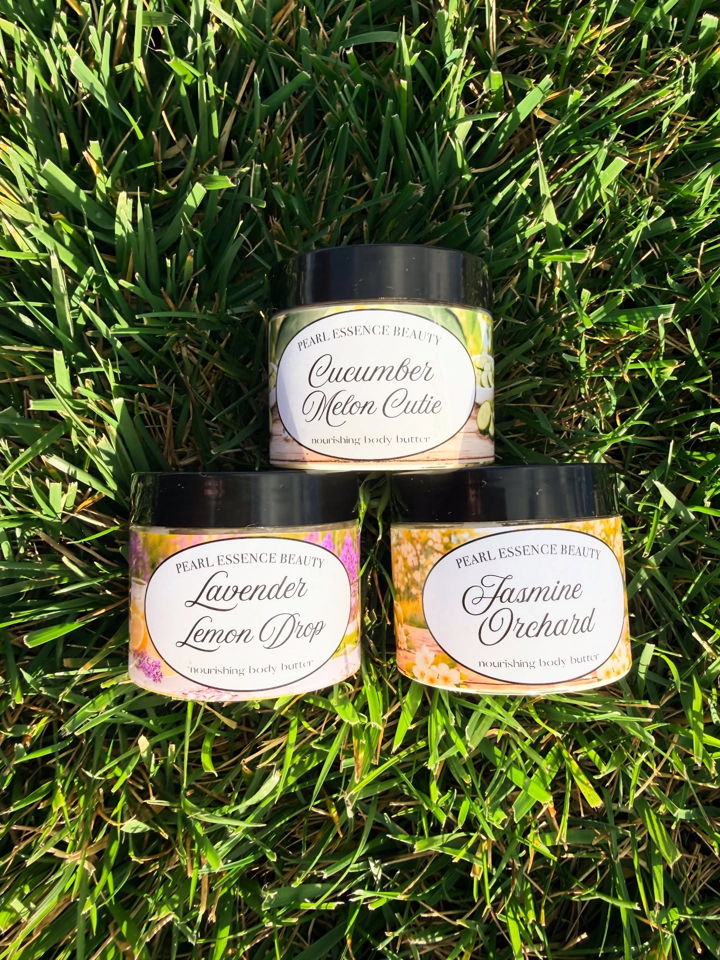 Spring scents are in… and they are already selling out!
We launched our NEW PRODUCT yesterday, and we have already done over 15 units in sales… it’s that good.
Introducing our line of NOURISHING BODY BUTTERS🤍🪷 bundle your body butter with a scrub for $20
💜🍋 Lavender Lemon Drop
🥒🍈Cucumber Melon Cutie
🍏