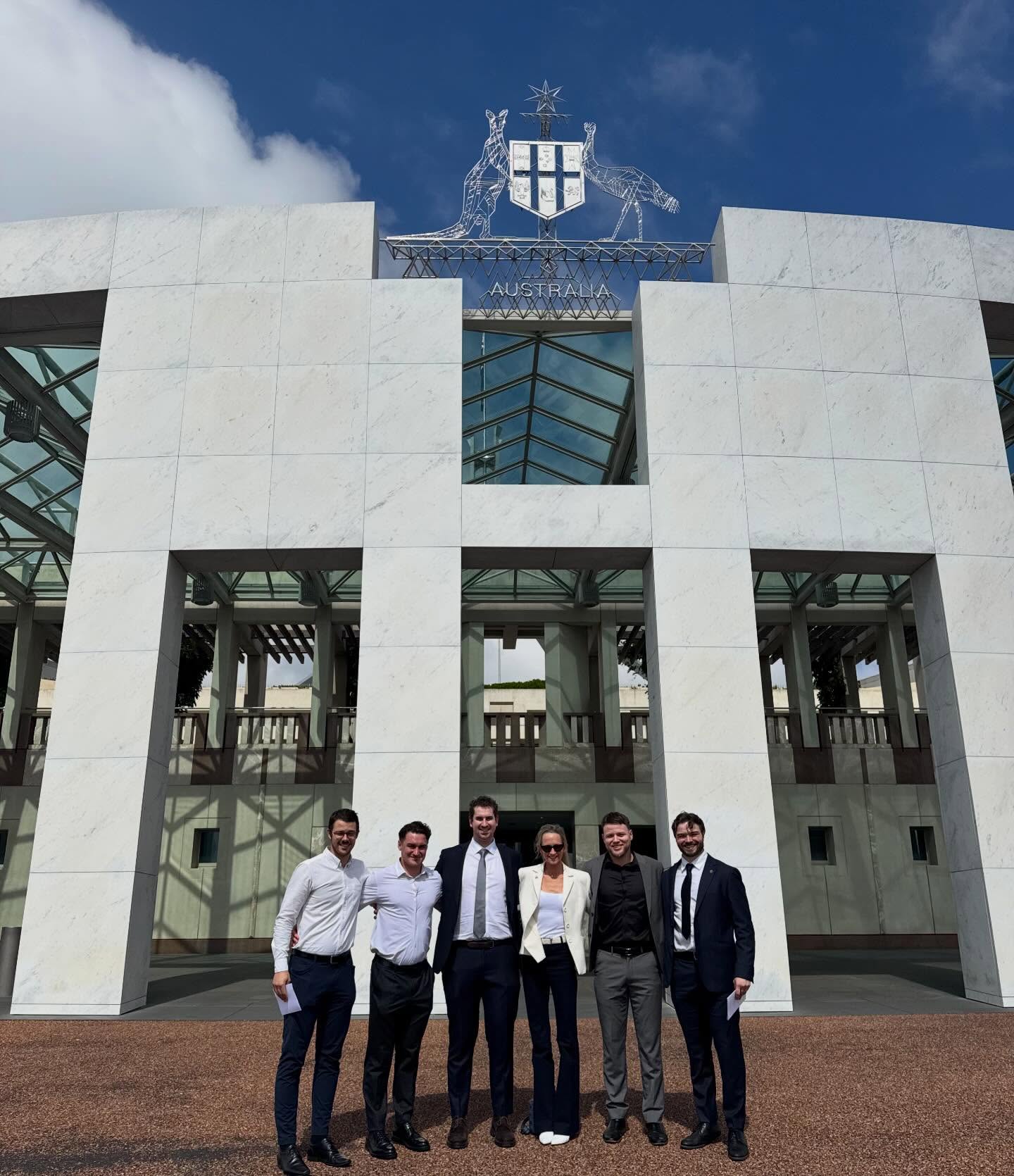 Sophia was super excited to be invited by the Canadian Embassy to the Address by The Right Honourable Mark Carney, Prime Minister of Canada at Parliament House today.
Even better to share the moment with some of the legends from the Canberra Brave — a great crossover of Canada, ice hockey and the local community. 🇨🇦🏒🇦🇺 @canberrabrave