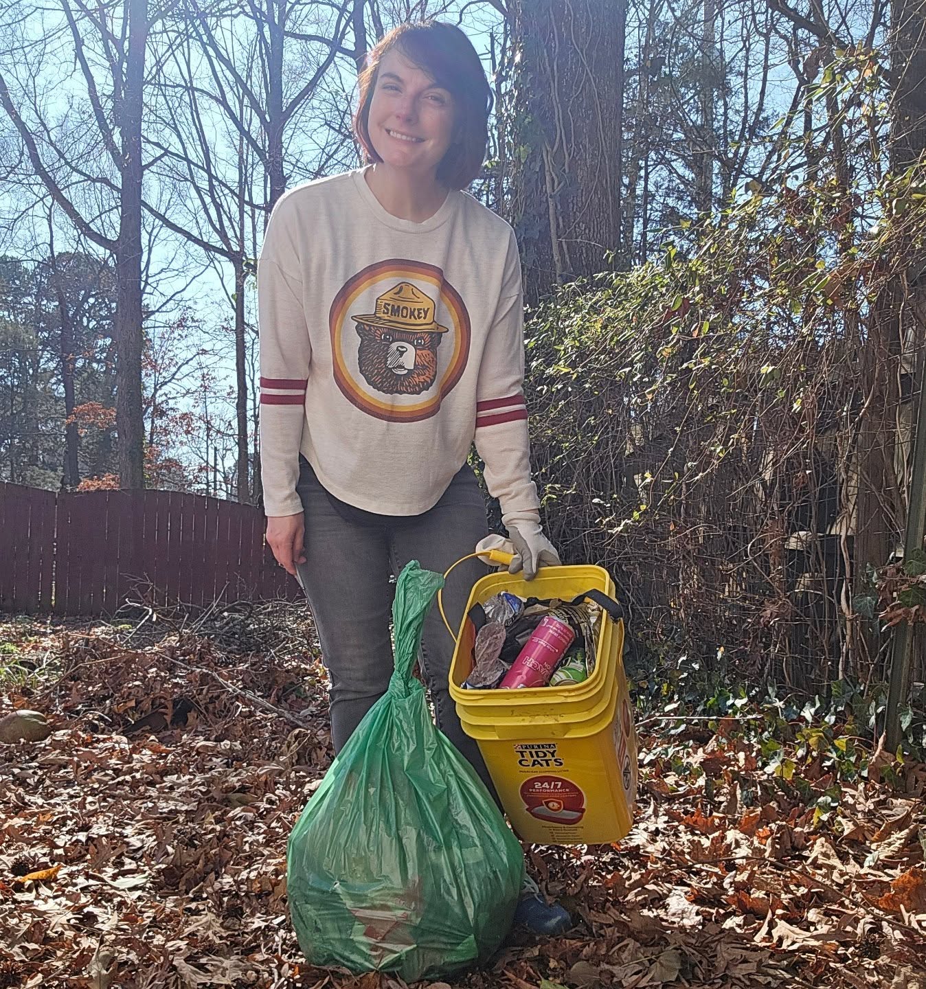 A beautiful day to clean the neighborhood!
10 more pounds for February!
#TrashCleanup #ProtectOurWaterways #ProtectWildlife #KeepNatureWild #LoveYourNeighborhood