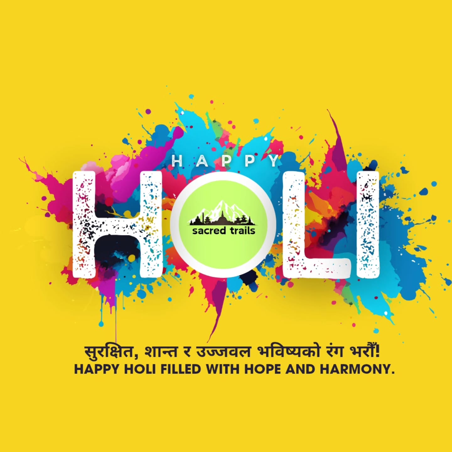 Unity in every shade 🇳🇵
Happy Holi from Sacred Trails Nepal
#holi #nepal #electionday #voteforchange #votewisely