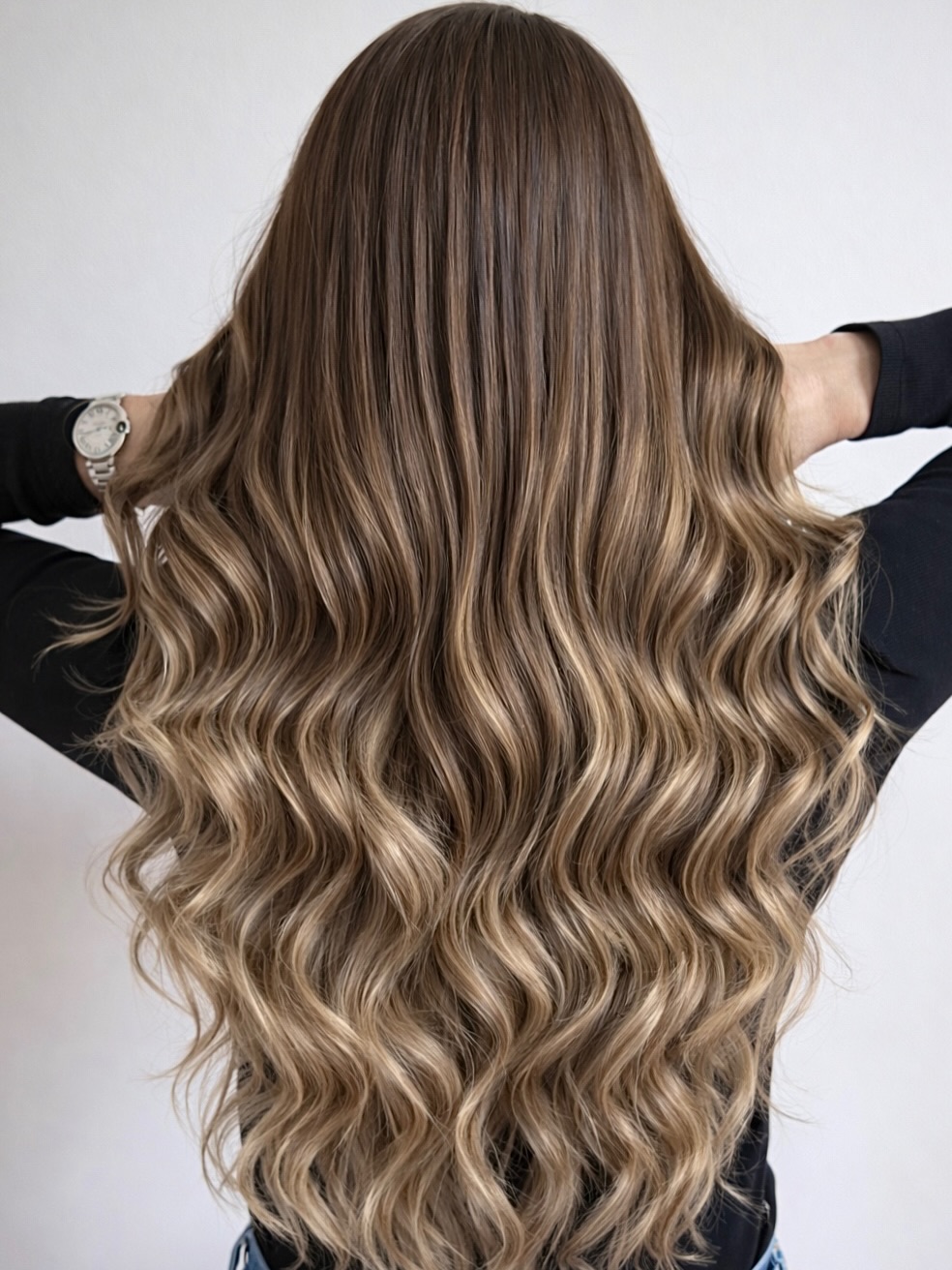 @jessrestless Thank you for your trust, Jessica, thank you for everything. Before and after with cut, blow-dry, and waves, as well as ombré hair and a double toner ✨🤍 #hair # fyp