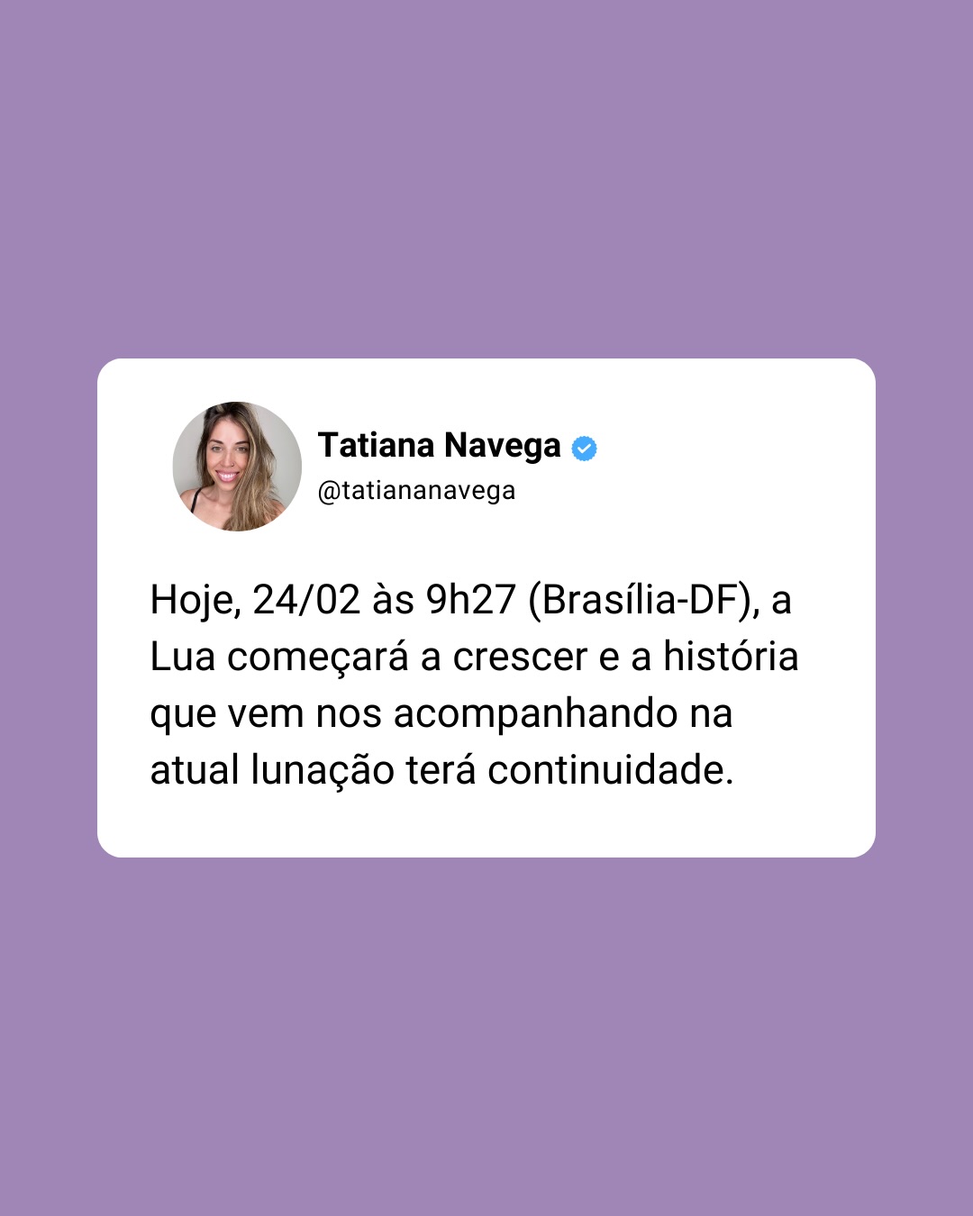 Hoje, 24/02 às 9h27 (Brasília-DF), a Lua começará a crescer e a história que vem nos acompanhando na atual lunação terá continuidade.
Mas lembre-se: estamos “entre eclipses”. O solar aconteceu na semana passada e o lunar, vai acontecer na fase cheia (03/03), na próxima semana. Por isso, apesar de agitada, a fase crescente pede cautela e atenção.
Agora, vamos dar continuidade à nossa história? Ela, sim, explicará o mistério do que estamos prestes a viver.
De manhã, a borboleta despertou a contragosto. Tinha esperança de que o problema em suas asas fosse um pesadelo, mas o peso delas no chão indicou que a dificuldade de voar era real.
Ela buscou pelas lagartas e só as encontrou ao olhar para o alto, onde, em uma parte superior do arbusto, estavam construindo seus casulos, e não evitou a decepção:
- Até as lagartas estão agora acima de mim.
Com esforço e o peso das asas, ela escalou até as lagartas, que indicaram um lugar onde poderia construir um casulo também. A ideia era ridícula! Ela já era uma borboleta! Mas decidiu fazê-lo para demonstrar capacidade.
Aí começou o problema.
As asas da borboleta eram muito grandes e esbarravam nas lagartas, que davam sinais de desconforto. Mas a visão da borboleta, não por maldade e sim por incentivo do ambiente, estava tão limitada, encerrada em si mesma, que as lagartas começaram a cantar.
O canto paralisou a borboleta, que se virou para ver o coro e percebeu a bagunça que esteve fazendo. Fechando um pouco as asas, parou de atrapalhar, juntou-se a elas e sentiu-se leve, amparada por uma força misteriosa, a lagarta explicou:
- Ainda não voamos como você, mas juntas, lembramos do que somos capazes.
Essa história terá continuação! Mas hoje a Lua cresce em Gêmeos, signo das trocas, deixando-nos perceber o quanto o excesso de individualidade tem adoecido nossas asas e feito o peso da vida cair em desmedida sobre cada um de nós.
Nosso desânimo? É desamparo, comparação, competição e pouca colaboração.
Com a aproximação do eclipse, permita-se trocas e partilhas, mesmo que para isso você tenha que descer alguns degraus de autoprojeção, encontrando companhia em formas mais simples de viver.
Lagarta nos comentários 🐛