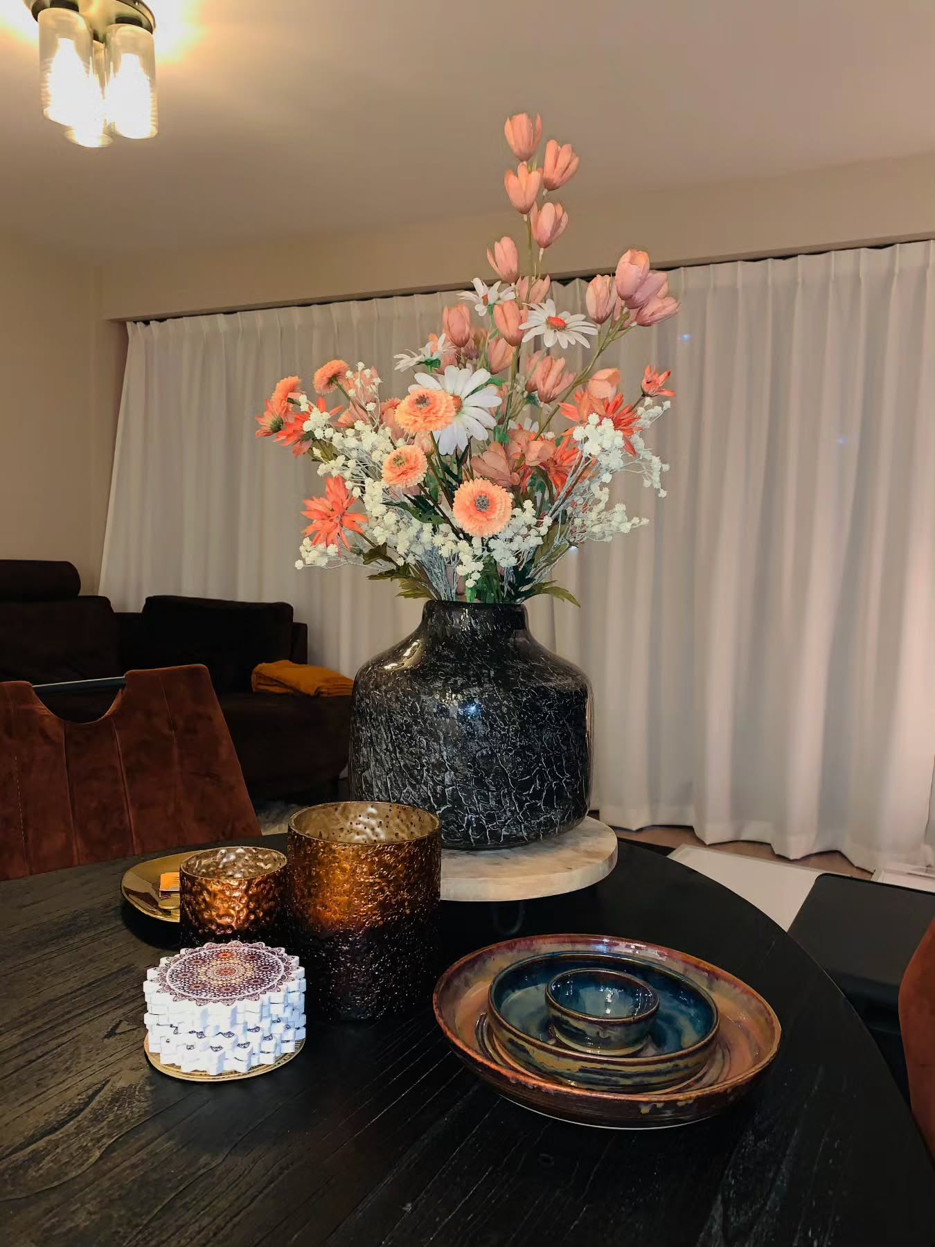 Altijd leuk om foto's te mogen ontvangen🤗😍 #genieten#zijdenbloemen#zijdenboeket#zelfsamenstellen