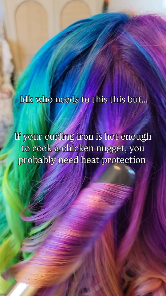 The difference it will make for your hair health is crazyyy.
It doesn't matter if you are touching up a curl real quick. Still apply some heat protection.
My favorites are by @evohair
Happy Campers, the Leave in Conditioner, is great if you only blow dry your hair. Its pretty much your all in one.
Icon Welder, the heat spray, is great for all hot tool work. Protects up to 430⁰ and gives your hair a brilliant shine!
.
.
.
.
#clthairstylist #monroehairstylist #indiantrailhairstylist #charlottevivids #indiantrailsalon