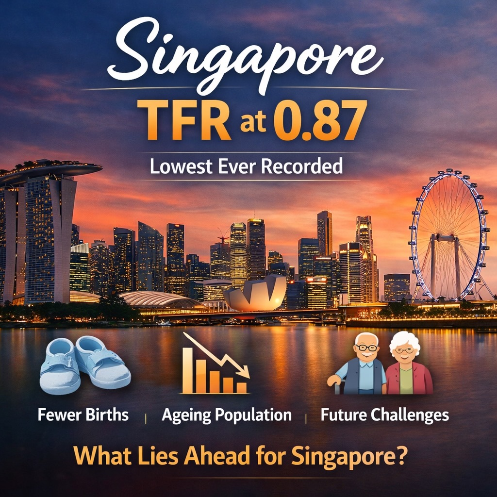 Singapore’s total fertility rate has fallen to 0.87 — the lowest ever recorded.
Behind this number are real conversations about work, housing, caregiving, health, and the emotional load of starting a family today.
This isn’t about pressure — it’s about understanding why and how we can better support families, whatever their choices.
#Singapore #FertilityRate #FutureOfFamilies #ThoughtLeadership