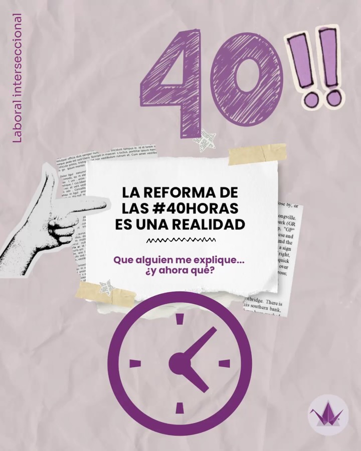 La jornada laboral de #40horas en México ya es ley.
🚨
Pero hay detalles importantes que debes conocer y aquí te lo platicamos.
‼️
La publicación del DOF por acá:
https://url-shortener.me/FJ8K
💬
Cuéntanos en comentarios:
¿Consideras que la reforma de 40 horas responde al reclamo histórico de personas trabajadoras sobre el tiempo de labores?
📌
Guarda este post para entender cómo cambiará la jornada laboral en los próximos años.
.
.
.
#LAIN #LaboralInterseccional #ReformaLaboral #yoxlas40horas