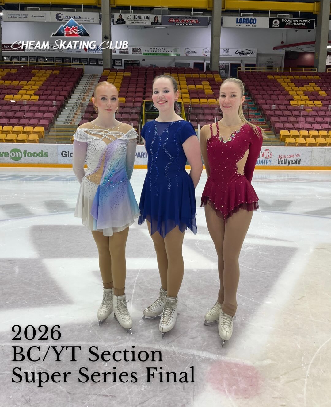 Good luck to our competitors this weekend at the 2026 BCYT Section Super Series Final! We are cheering you on! π