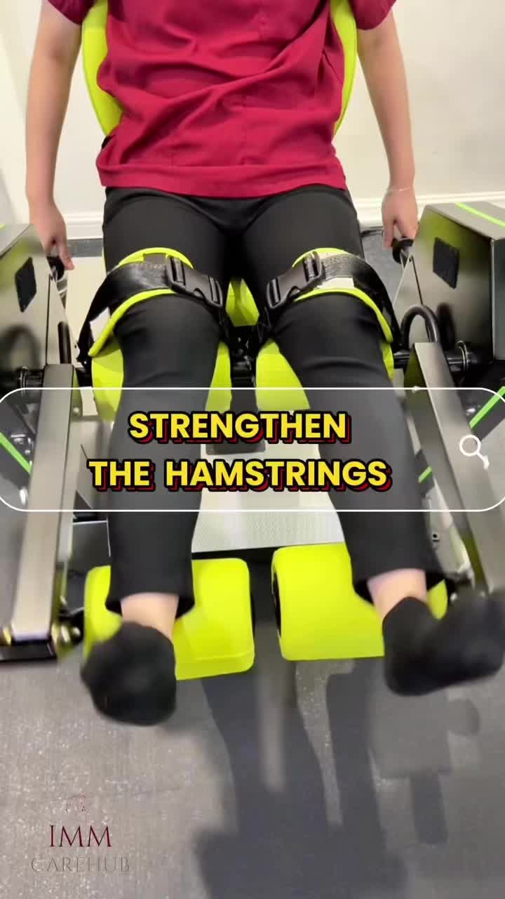Stronger legs, better movement. 💪
This exercise targets your front thigh (quadriceps) and back thigh (hamstrings) muscles — important muscles that help you walk, balance, and move safely every day.
The machine can be adjusted for range of motion and resistance, making it suitable for beginners, seniors, or rehabilitation training. Safe, comfortable, and effective.
Curious how this exercise can help strengthen your legs? Watch the video to learn more.
Want to feel the difference yourself? Let’s chat!
👉 http://www.wasap.my/60172100218
🌐 immcarehub.com
#IMMcarehub #LegStrength #HealthyAgeing #RehabExercise #PhysiotherapyMalaysia #MobilityMatters #ActiveAgeing #StrongerEveryday