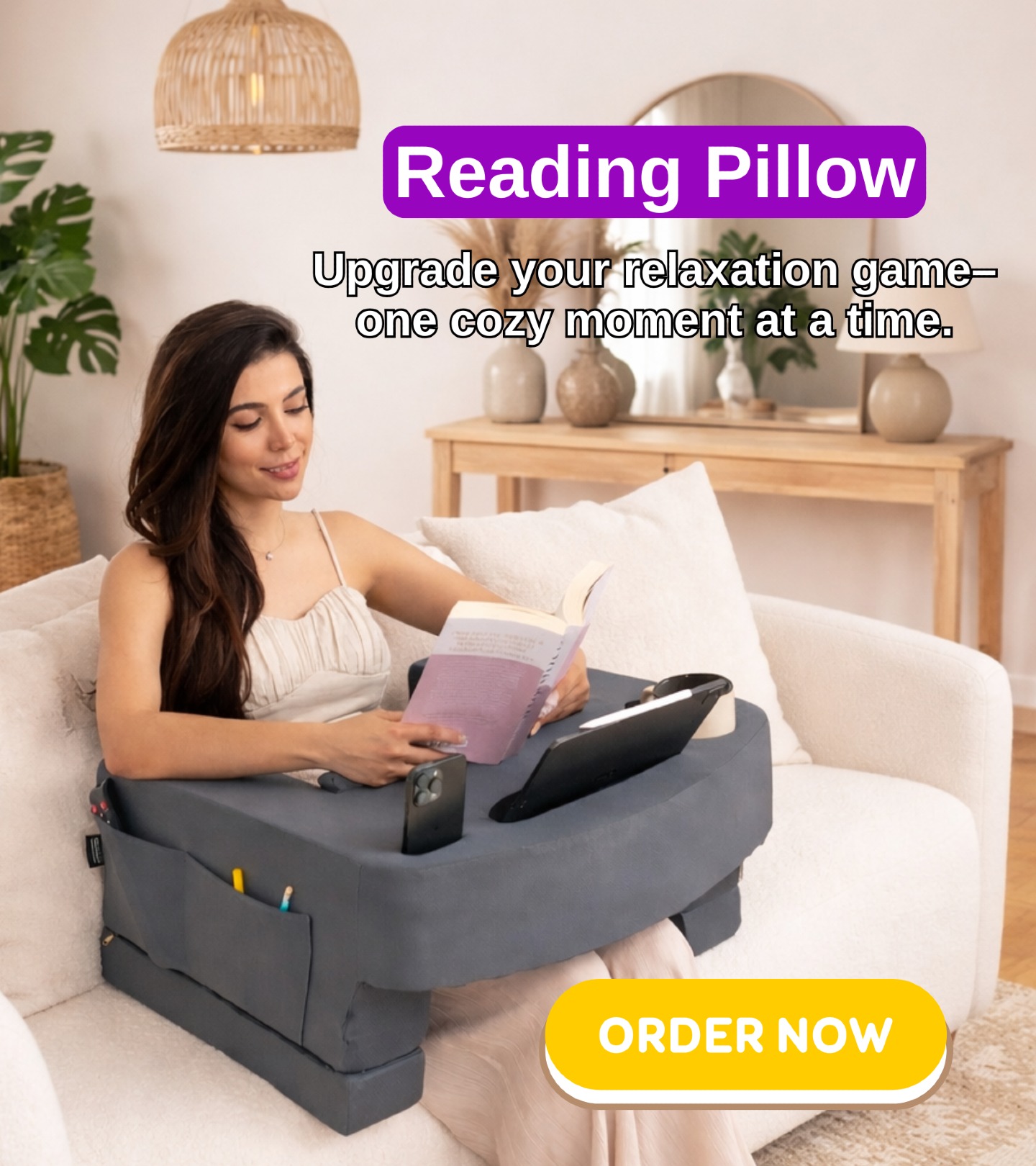 Discover Your New Favorite Way to Relax 📖
Whether you're gaming, reading, or simply unwinding after a long day, the TabCouchCaddy Reading Pillow has your back, literally. Adjustable support where you need it most.
🎁 Cozy comfort is calling: Use code READRELAX10 for 10% OFF!
Make every moment more comfortable: www.tabcouchcaddy.com
#TabCouchCaddy #ReadingPillow #CozyEssentials #RelaxInStyle