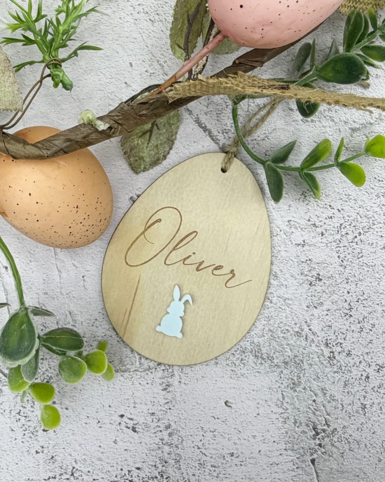 The sweetest little touch for your Easter celebrations 🐣✨
Our personalised Easter tags are engraved on natural timber and finished with a delicate bunny detail — perfect for hanging on baskets, gifts, or Easter décor. A beautiful keepsake you’ll bring out year after year.
Each tag is custom made with your chosen name 🤍
Limited quantities available for Easter — order early to avoid missing out.
Deb x
#personalisedgifts #easter2026 #easterdecor #easterbaskets #custommade easterkeepsake debdesignlab eastergiftideas personaliseddecor smallbusinessaustralia