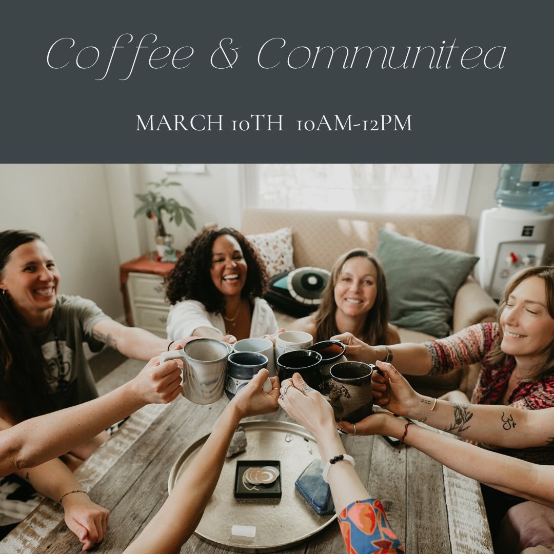 Sit down and have a cup of coffee (or tea) with Meghan, Court, and Erina. Let’s get to know each other and show up for one another ❤️
Join us next Tuesday March 10th from 10-12pm!
We want to hear what’s on your heart, your deepest desires, and just truly be present with each other.
Come for snacks, stay for connection 🤍
Sakala is yours- click the link in bio rsvp or just walk in - all are welcome 🫶
#connectionevents #denverevents #denvercommunity #sakaladenver #sakalacommunity