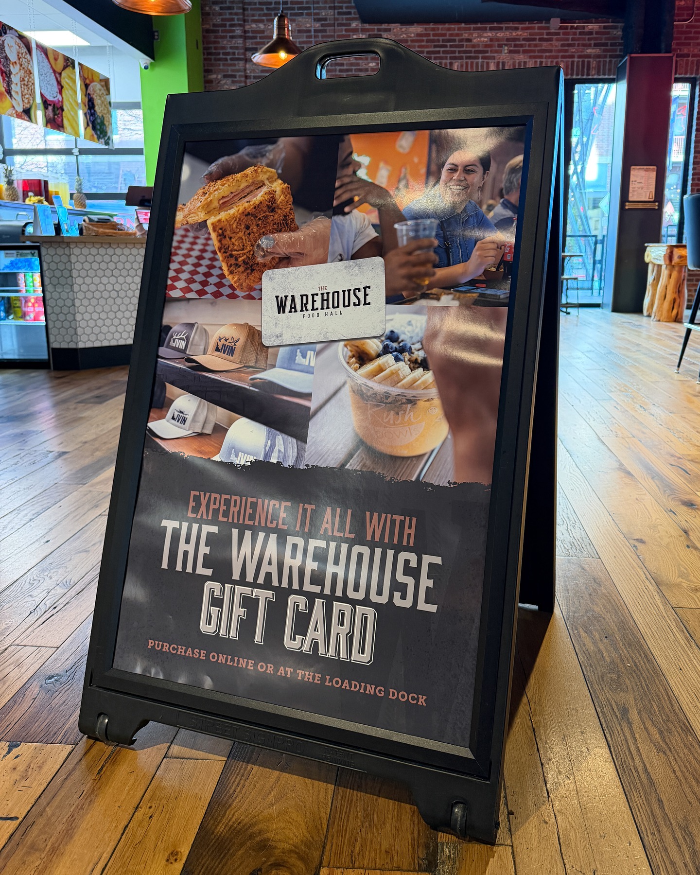Grab a Warehouse gift card for your next night out or pass it along to someone who deserves good food and a great time. Birthday win. Thank-you nailed. Just-because handled.
Buy online at the 🔗 in bio or in-person at The Loading Dock