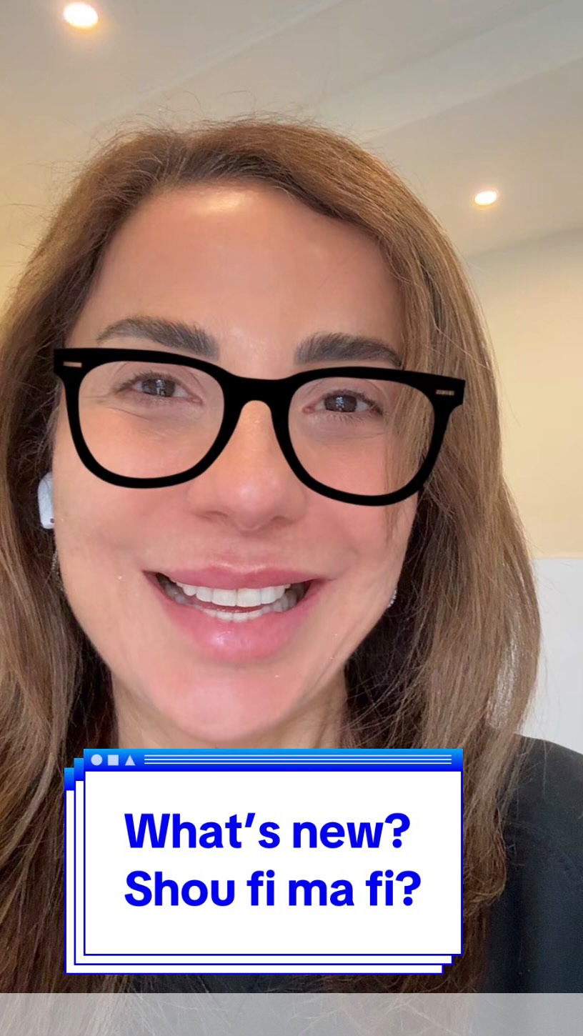 Learn how to answer the question “shou fi ma fi” (what’s new in Lebanese Arabic . Practice out loud, and repeat until you become fluent! Practice makes perfect!
#imasterlanguages #imasterarabic #learnlebanese #lebanesearabic #lebanesetutor