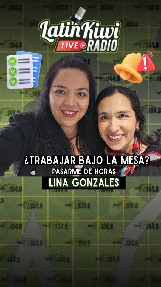 ¿Trabajar “bajo la mesa” o más horas de las que permite tu visa?😧
Es un tema que quizá no siempre se ha ultra vigilado… pero la tendencia está cambiando. El incumplimiento de estas reglas, que parecen simples, puede convertirse en un problema serio para tus planes futuros en Nueva Zelanda.
Imagínate que aparece una oportunidad increíble:
una residencia, una visa mejor, un sponsorship…
y por no haber respetado las condiciones de tu visa, la pierdes.
¿Vale la pena el riesgo?
Se lo preguntamos a la experta.
Lina González, de @seainternationallatam , nos responde y nos explica qué puede pasar realmente si no cumples con las restricciones de tu visado.
Si crees que estos temas son importantes ¡ COMPARTE ! es un conetido hecho para ti en tu idioma para ayudarte a entender la vida como #LatinoEnNuevaZelanda! Apoya dando like, guardando, compartiendo o siguiendo el contenido de #Latinkiwi #NuevaZelandaenespañol Ve a www.latinkiwi.com para más!