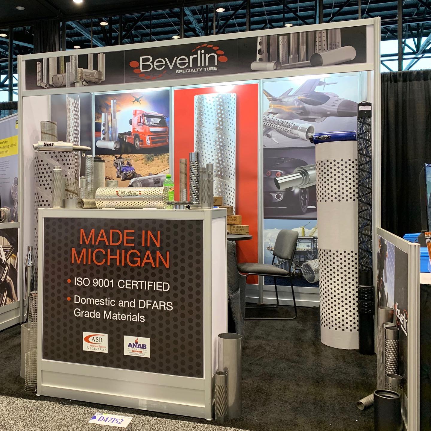 Our riser tube supplier took a sample of our end product to #fabtech2019 #thanksbeverlin #openoffice #powerdata