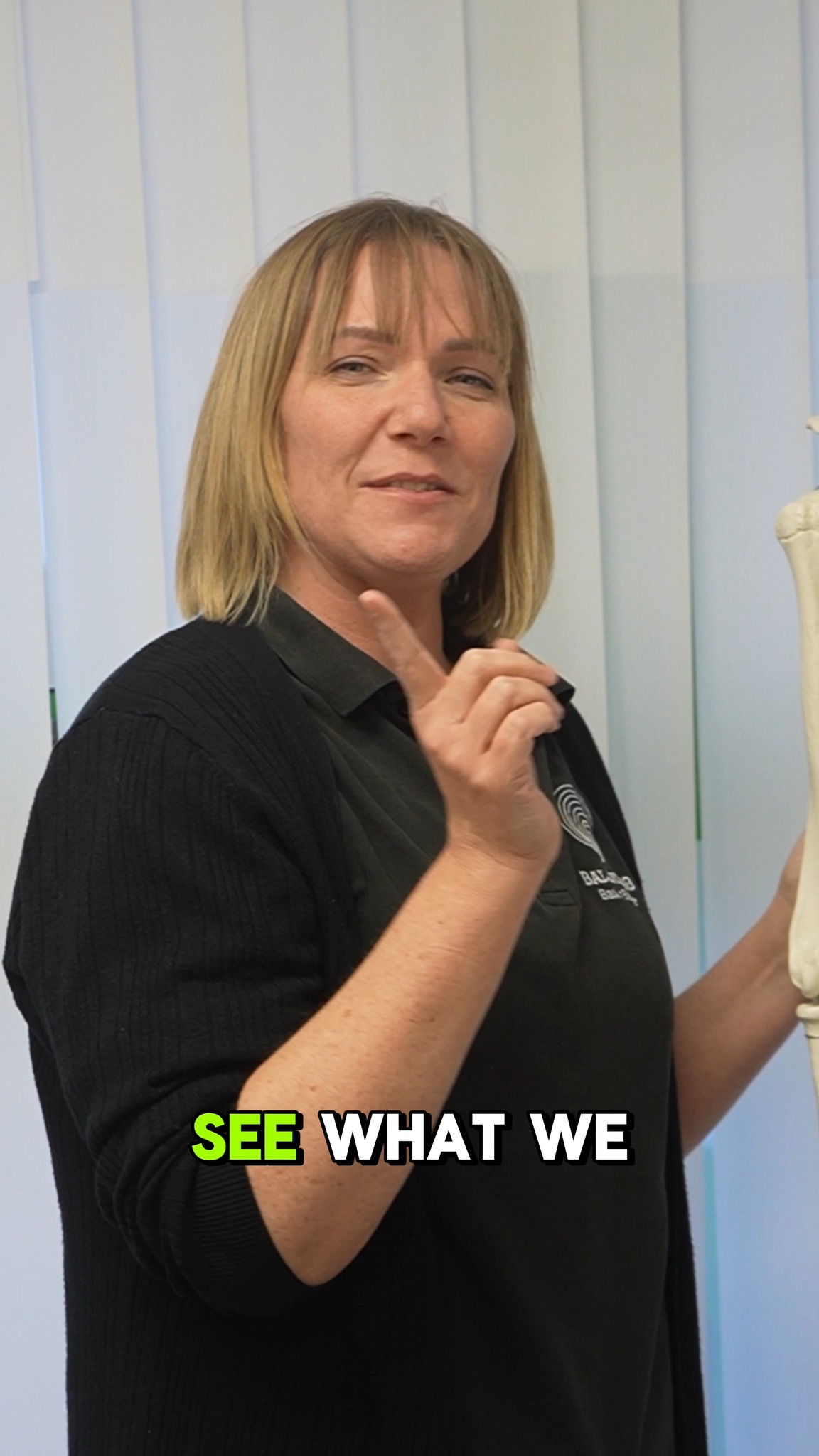 Meet a very important member of the team…
Every clinic has its essentials: treatment rooms, equipment, expert practitioners and of course, a skeleton who’s seen it all.
Toe-knee has been part of the Balance 360 family from the very beginning. He’s helped explain countless aches, pains and anatomy lessons, and over the years he’s become something of a clinic icon.
Patients have even joined in the fun, bringing in seasonal outfits and little accessories to keep him involved in the celebrations.
To book an appointment with Jolene and find out more about how our team in Andover can help you, click the link in our bio.