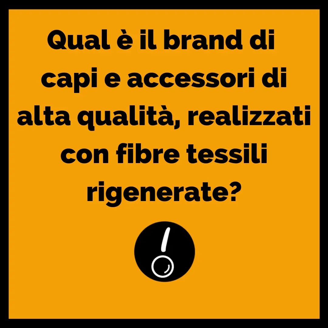 Scopri capi di qualità fatti con materiali riciclati! Vesti in modo etico e sostenibile!! ♻️
--> https://www.blimey.space/dettagli/Rif%C3%B2
PERCHÉ È BLIMEY?!
Tutte le materie prime possono avere una seconda vita: potremmo sintetizzare così Rifò, innovativa piattaforma di e-commerce sulla quale scoprire e acquistare prodotti rigenerati, ovvero indumenti le cui materie prime provengono da scarti di lavorazione o direttamente da indumenti non più utilizzati. Rifo è un servizio che ha l'obiettivo di creare abiti versatili, distintivi e di qualità ma è anche e soprattutto un progetto che si pone l'obiettivo di pensare alla moda in modo differente attraverso un approccio più etico, sostenibile che rispetti il territorio e le persone che lavorano. Rifo è un brand che ama i propri prodotti al punto tale da produrre piccole quantità acquistabili in prevendita proprio per minimizzare il rischio di invenduto (e quindi di rifiuti), curare la qualità degli abiti e creare prodotti a impatto ambientale minimo ma altrettanto unici e in linea con gusti e esigenze delle persone. Rifò fa della circolarità del prodotto il proprio mantra: non solo potrete acquistare dei capi iconici e unici nel loro genere ma avrete a disposizione anche un servizio di smaltimento dei vostri vecchi indumenti, perché, parole di Rifò, "l'economia circolare è alla portata di tutti e la sostenibilità parte da te!"
#sostenibilità #abbigliamento #economiacircolare #green #riciclo #riutilizzo #beblimers