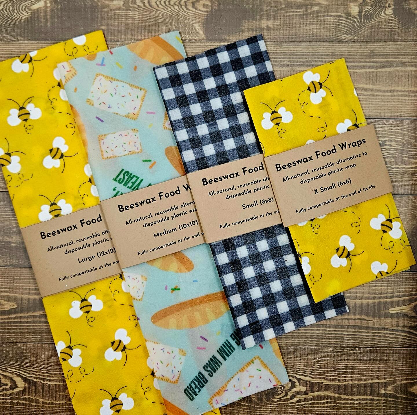 THIS SATURDAY 2/28 @elstonvalleycollective will be popping up in the store from 11-4pm! Stop in to refill and check out these locally handmade beeswax wraps & bread bags, 100% cotton washcloths, & reusable kitchen scrubbies!!