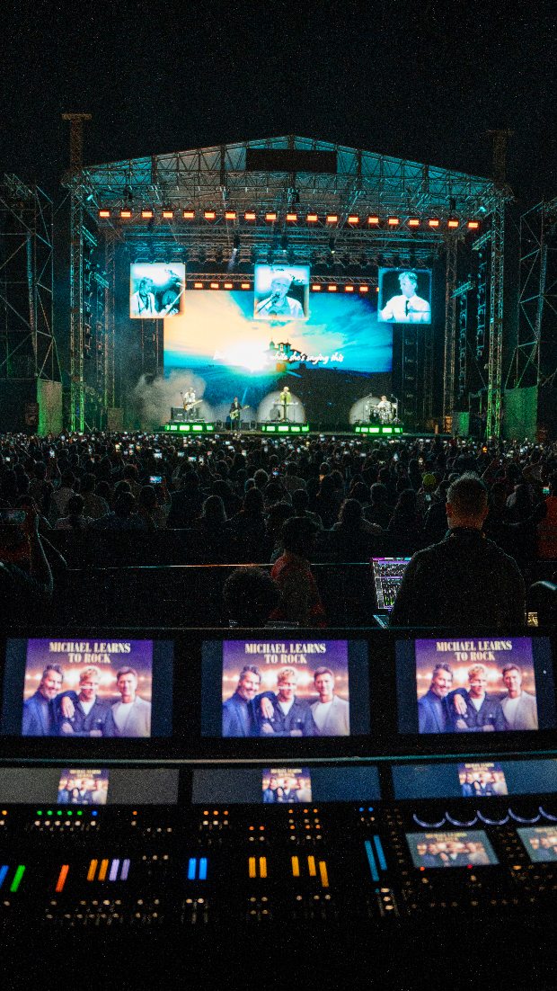 Michael Learns to Rock live in Bangalore!
When a legendary band takes the stage, the production has to match the music.
Reynold’s was proud to deliver professional audio, trussing & lighting—engineered for clarity, power, and scale.
Audio
• 32× KSL + 32× SL-G Subs
• 16× AL90 Front Fills
• Shure PSM 1000 IEMs, UA860SWB, 852 Quantum
Lighting
• 60× Sharpy X-Frame
• K65s, City Colours, Strobed MHPS
• Follow Spots, Haze & atmospheric FX
Rigging & Truss
• 60×40 Roof Truss
• 400 mm × 620 RFT Sub Hang
From system design to final cue — this is how live sound should feel.
#ReynoldsSound&Lighting #MLTRBangalore #ProAudio #StageLighting #Trussing