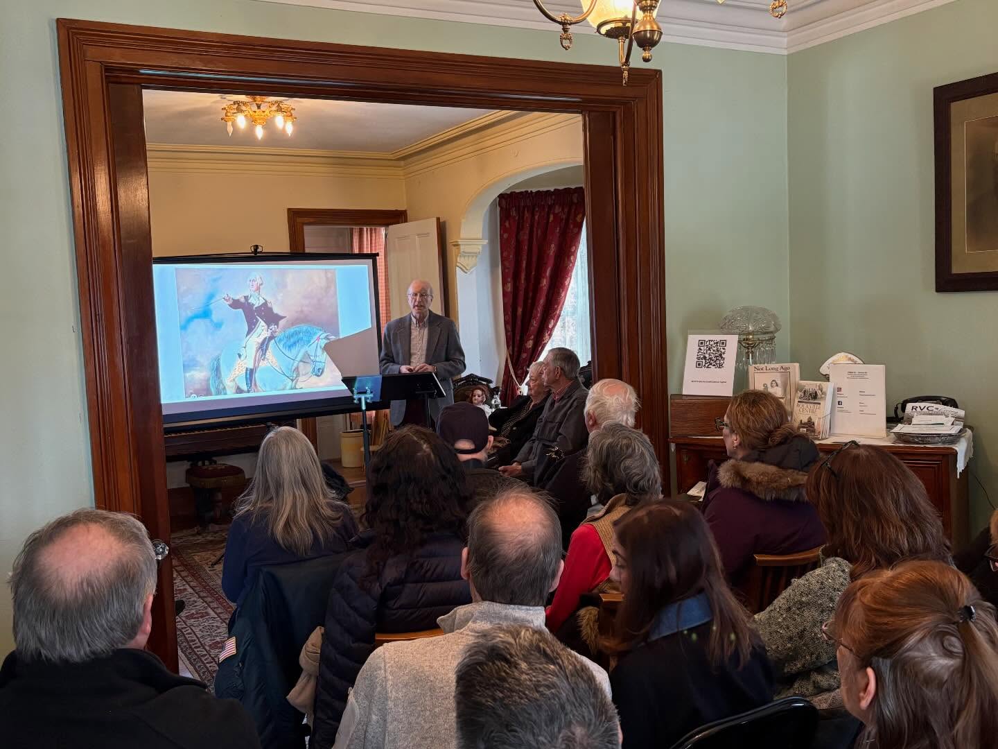 Thanks to all for attending our first RVC Historical Spciety 2026 Speaker Series with LI author and historian Bill Bleyer. It was fascinating to learn more about Long Island’s role in the American Revolution as we approach our 250th anniversary. Thanks to Bill for his time and rich content. Can’t wait to read his new book, “George Washington’s Long Island Spy Ring!” Stay tuned for our next event! #rvc #rvchistoricalsociety