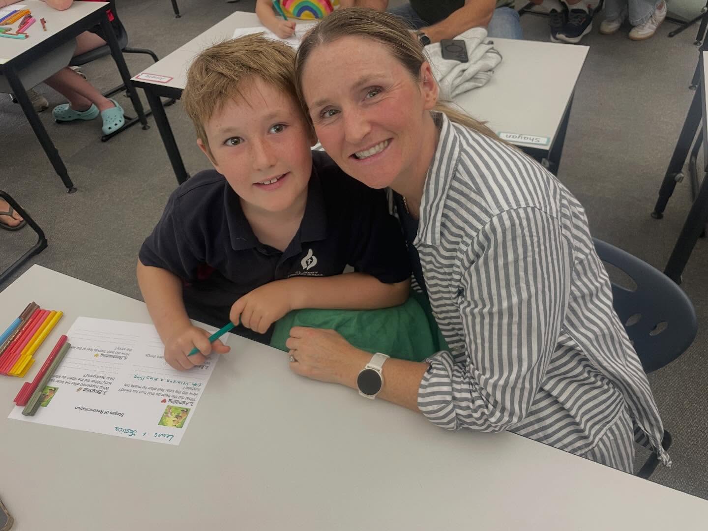 Last night our Year Three students and families gathered for a beautiful Reconciliation Family Faith Night. It was a special evening of reflection and connection as our students took an important step in their faith journey.
A heartfelt thank you to Father Fox for leading us with such warmth and wisdom, and to Mrs Gorski, our religious education leader, and our Year Three teacher Miss Mair for the wonderful care and dedication they’ve shown in preparing our students so thoughtfully.
We are so proud of our children and grateful for the strong partnership between school and parish that makes nights like this so meaningful. 💜