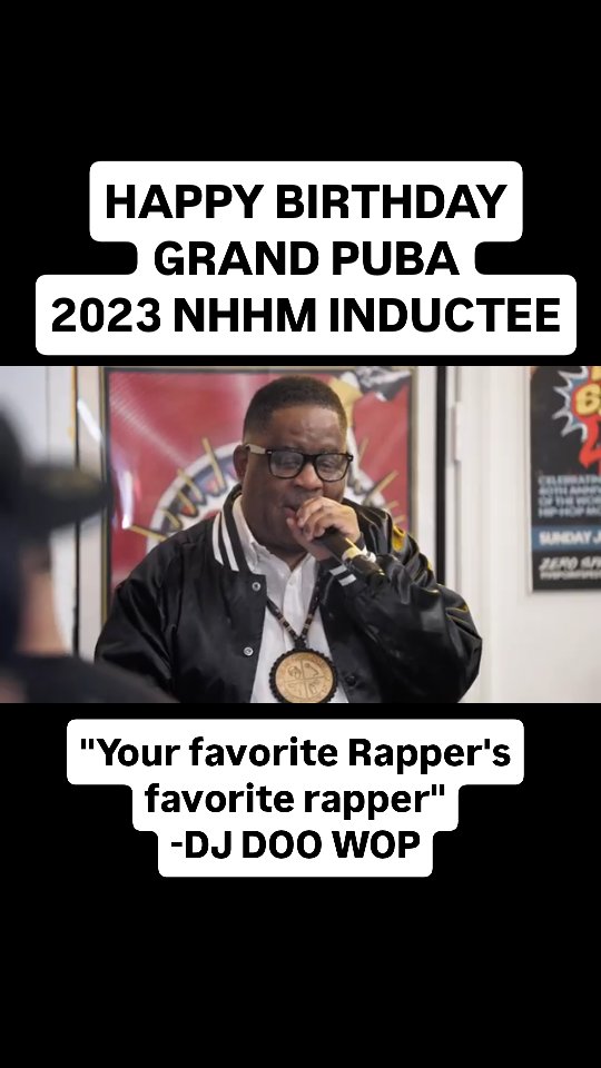 🎉Happy Birthday @therealgrandpuba 2023 NHHM INDUCTEE, Inducted by @djdoowop 2019 NHHM INDUCTEE🏆
📜Founder @djboom_lv
🎤Executive Director @mastergeesugarhill
🎙Historian @jayquan.hiphop.historian
🎧Music Director @dj_rbi
📽Director @wvision.co and @nicklight01
🖼Resident Artist @sceneism7art
🧢Fashion Director @trueheadzclothing
🎂Fabricators @espazino @alwowcreations
🏅Fabricator @buckeydavis
🎨Chief Curator @anotherredsummer
💻Digital Director @iamclbonline
🎭Ambassadors @hiphoptrooper
@theblingkingz
🎨Creative Director @ajkatzart
🎁Retail Director @ericaparm
🎥Videographer @birthofhiphop
🚘Transportation Director @mnmmmark
🎼Archival & Talent Director @geechiedanofficial
#brandnubian #grandpuba #hiphop #90shiphop