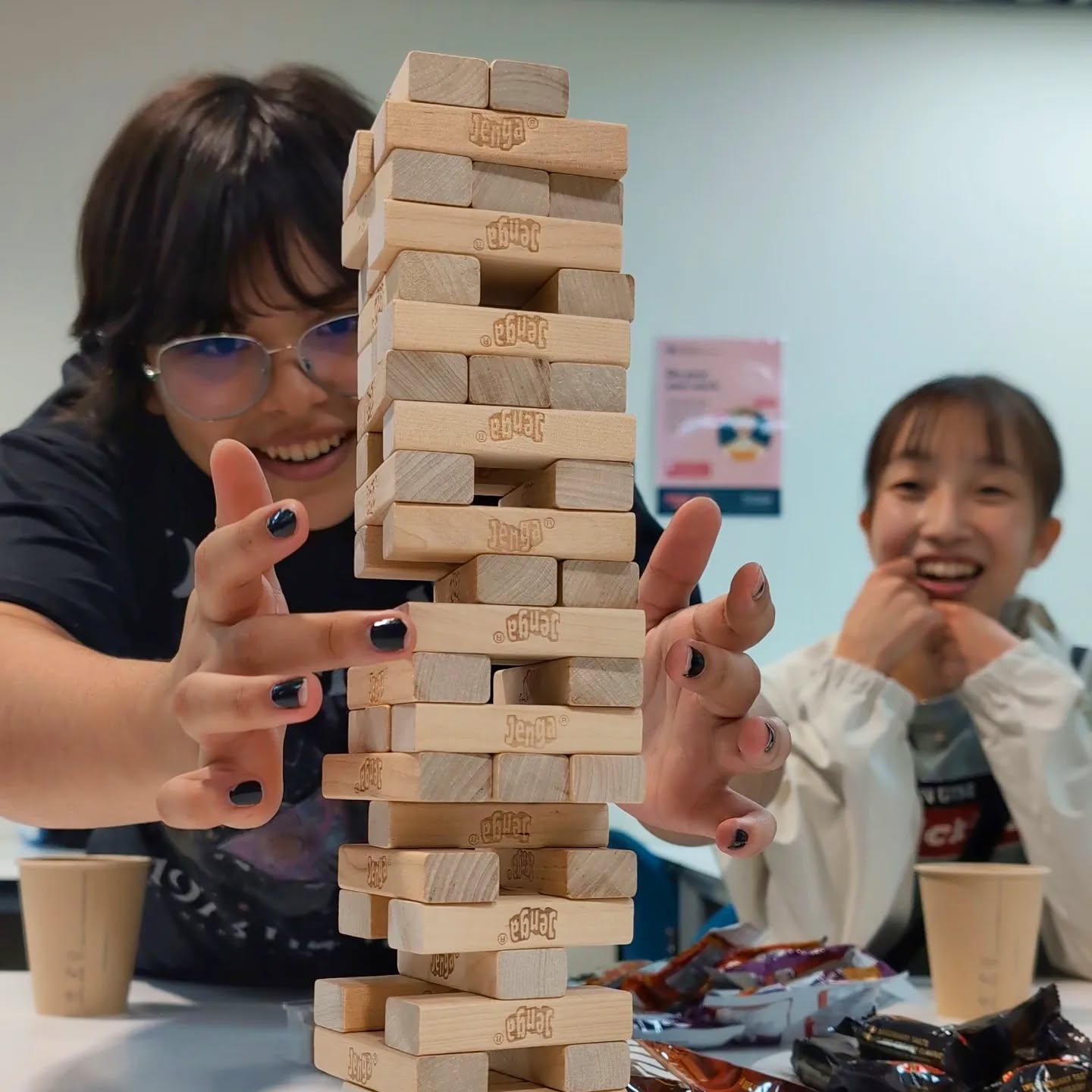 Board game time is our happy place! 🎲✨ Swipe left for a sneak peek into yesterday's game session filled with laughter, concentration, and pure fun. 😜
Jenga and Muffin Time absolutely stole the show. Can't help but countdown to the next game session! 😍
#BoardGames #CampusEvent #FunTimes #TuesdayFun #Jenga #MuffinTime #UNO #Hedbanz #Scrabble #LoudLibrarians #GameOn #StudentLife #CampusLife #MelbourneCampus #Melbourne #Australia #UniversalEnglish #UniversalLearningGroup