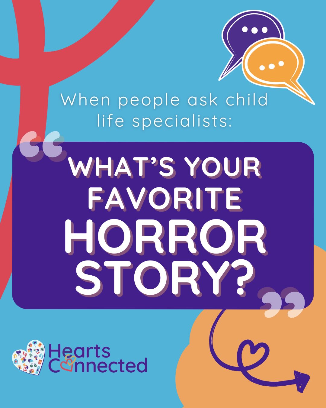 As Certified Child Life Specialist, we work hard to provide a safe, honest and supportive environment for children, but sometimes we have moments like these.
In these moments, we take the opportunity to advocate for the importance of our role and profession.
Tell us your craziest child life horror story in the comments!
#pediatriccare #childlifespecialist #mentalhealthforkids