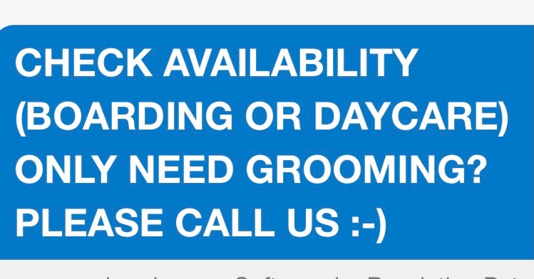 Check out our new and easy “booking request” button on our website for Boarding and Daycare availability. It couldn’t be easier to click it, fill it out, and submit your request or you can still call us at 210-320-2293. It goes straight to us and we will get in touch with you ASAP. :-)
(grooming requests can always be made by calling us directly at : 210-320-2293 and we can usually get you in pretty quickly. We have 4 amazing professional, loving groomers :-)
www.puppypowerunleashed.com