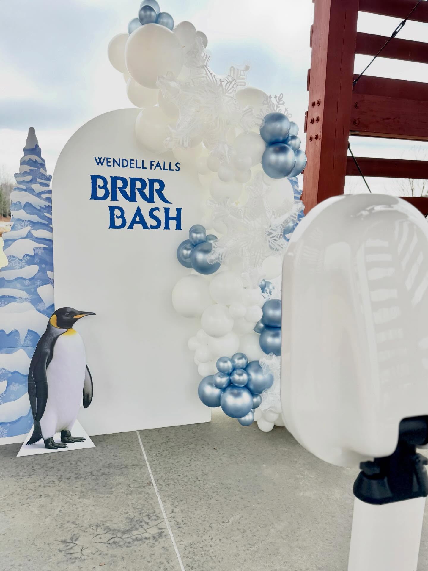BRR fest in 70 degree Weather 😂🥶💙❄️☃️We still had a blast! @wendellfallsnc