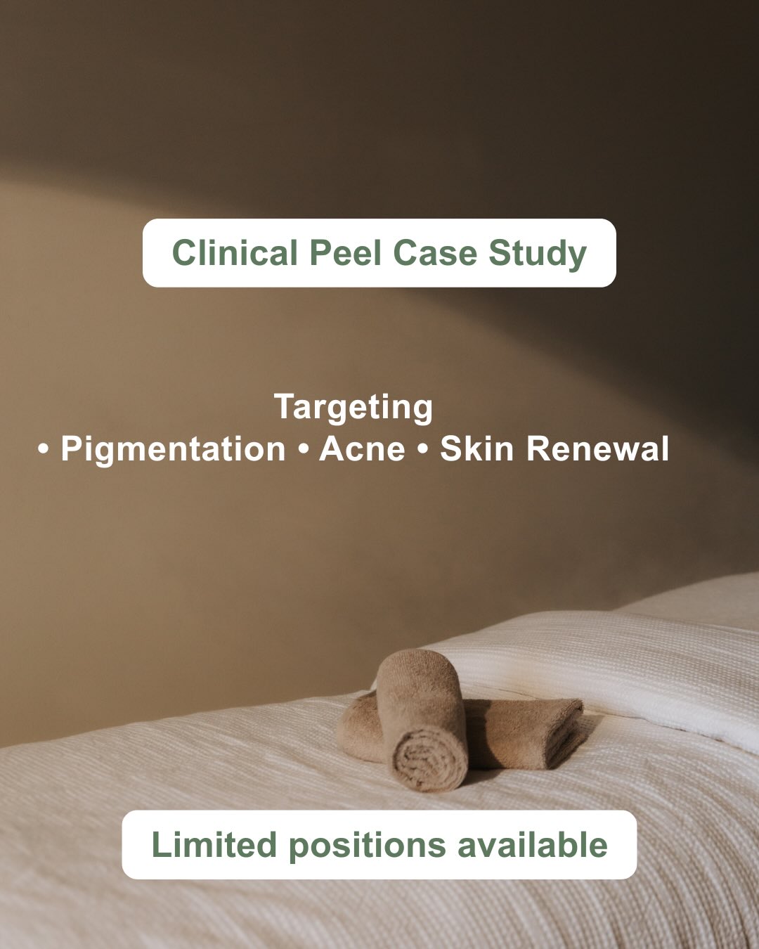Clinical Peel Case Study – Clients Wanted
I’m introducing a new professional peel system at Kokosh designed to target pigmentation, acne and overall skin renewal with minimal to no downtime.
To document real results, I’m opening 5 clinical case study positions.
I’m currently looking for:
• 3 clients with visible pigmentation concerns
• 2 clients experiencing acne or congestion
Participants must be willing to:
• commit to 3 treatments spaced 2 weeks apart
• follow a simple home care protocol (trial samples provided)
• allow before & after photography to be used on Kokosh website and social media
Case study participants will receive the program at a special clinical rate.
If you feel this could be suitable for you, please DM “PEEL CASE STUDY” and send a clear photo of your skin (no makeup, natural light) along with a short description of your concerns.
Suitable candidates will be selected.
#pigmentationsolution #acneromoval #skintreatment #melbournepigmentationremoval