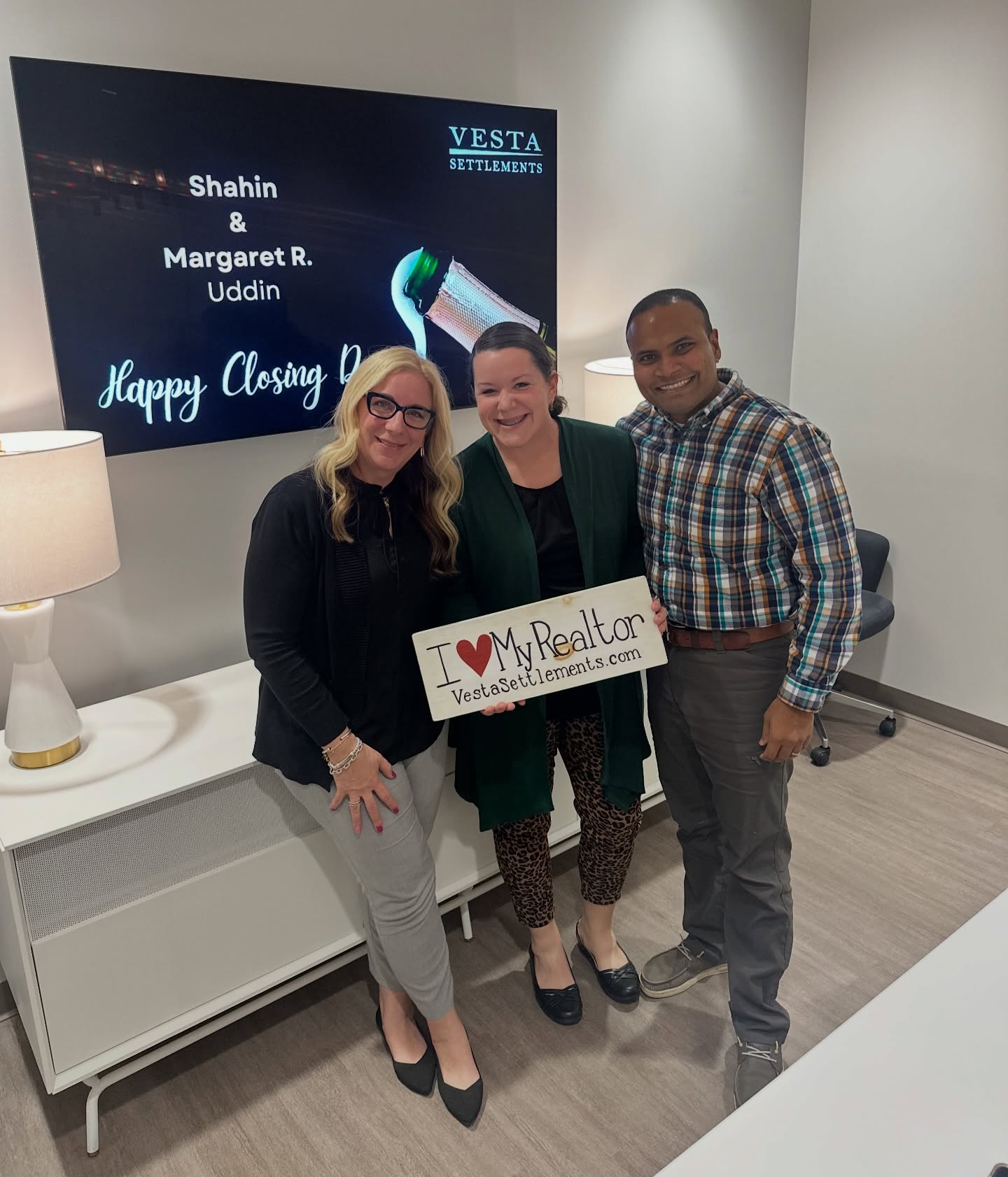 Thankful, grateful and so happy to have met this wonderful family 🫶
We closed on their home yesterday and it was just a happy feeling all around. They have the sweetest family and sent me a video on my birthday with their kids singing happy birthday 🥹
You all are some of the kindest, most generous humans I have ever met and you deserve all the joy and happiness that comes your way.
Virginia will miss you but, I am so glad our paths have crossed. Best of luck on your journey and thank you for your service .. both of you!