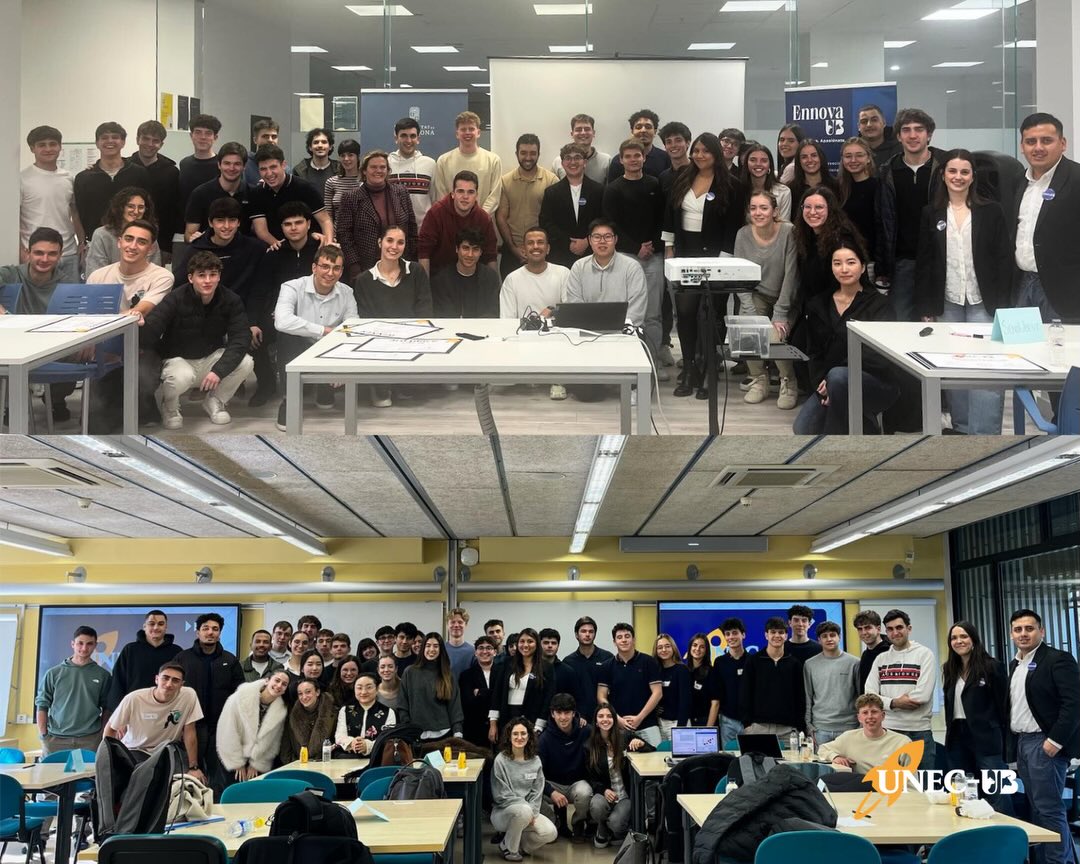 🚀 l UNEC-UB 2026 l
El pasado 19 de febrero celebramos la primera edición de UNEC-UB, una jornada marcada por el talento, la innovación y el compromiso de la comunidad universitaria con el emprendimiento.
Desde Ennova UB queremos agradecer a todos los equipos participantes por el nivel y la calidad de sus propuestas, así como a mentores, jueces y speakers —(@educreatesugc @iriscreatesugc @josepcollrodriguez @roger.ayala_ @_claudia.111 @mimissuri ,Carles Garcia y Meritxell Teixido)— por compartir su experiencia, acompañar el proceso y contribuir al crecimiento de cada proyecto.
Esta edición ha sido posible también gracias a la colaboración con @start_ub , con quienes seguimos impulsando espacios que conectan ideas, personas y oportunidades dentro del ecosistema emprendedor universitario.
Un agradecimiento especial a nuestros sponsors — @redbull y @estrelladamm — por apoyar iniciativas que promueven el talento joven y la innovación.
La jornada se convirtió en un espacio de aprendizaje, colaboración y conexión, donde se puso en valor el potencial emprendedor del entorno universitario y la importancia de impulsar iniciativas capaces de generar impacto real.
#unecub #EnnovaUB #EmprendimientoUniversitario #Innovación #StartUB