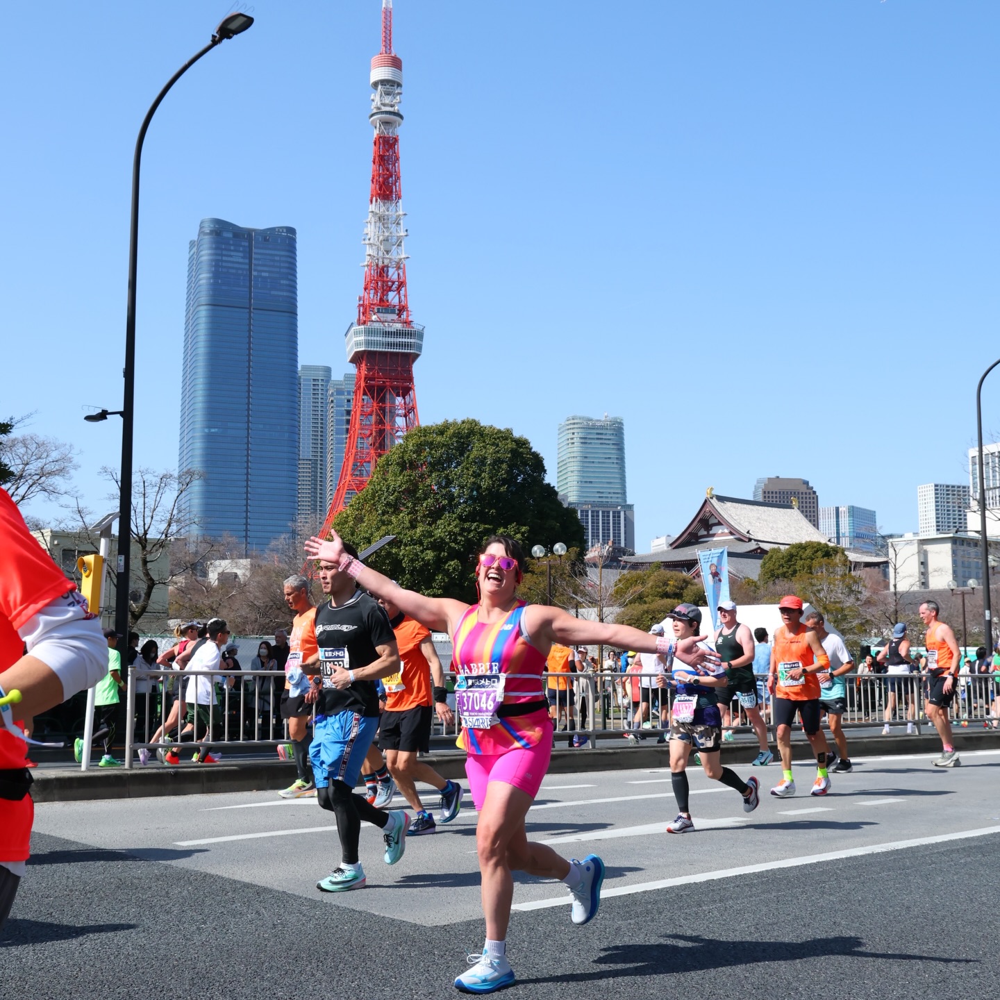 A marathon PR in Tokyo!! 5th @wmmajors star!!
Dropped my last PR by 10 min and beat my last marathon by 34 minutes!!
Couldn’t have done it without @coachcorkyruns, my @laleggers 9/9.5 crew, and @katierosemullen being the best hype person!
Proud of myself for pushing through the hard parts and bullying myself hard enough to keep going!
Now who’s got the secret @bostonmarathon bib so I can earn my 6th star!?!
#tokyomarathon #abbottworldmarathonmajors #boston marathon