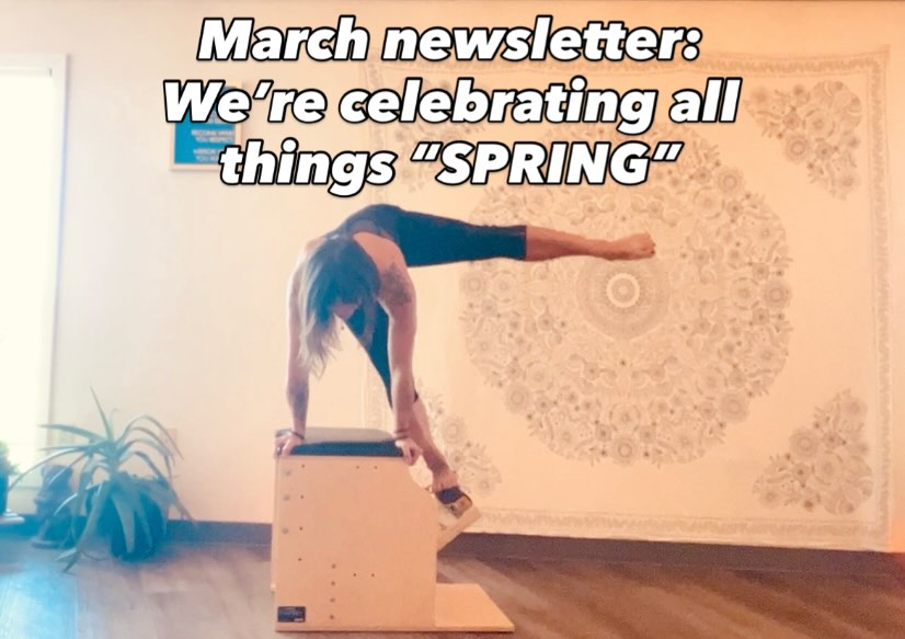 This month we’re celebrating all things “Spring”! Check out our newsletter linked in our bio to see what’s happening in March and to get access to our special “Spring 4-ward” 4 pack of equipment classes for only $95! We’re also going to be dropping some pop-up Mat Pilates classes this month to have a little extra fun with #matmadness - a classic way the Pilates community showcases Joesph Pilates original “Controlology” exercises.