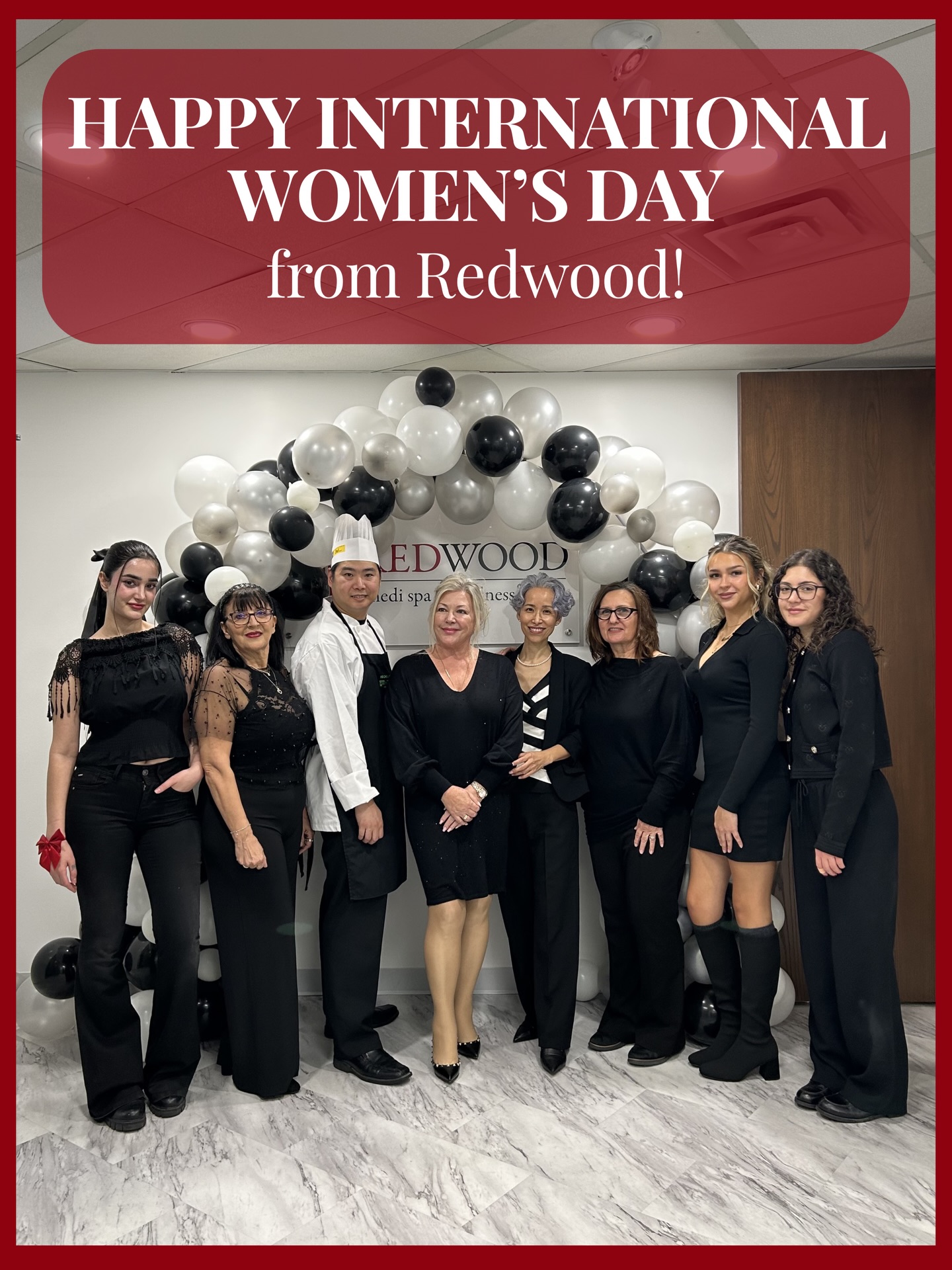 Happy International Women’s Day 🤍
Today we celebrate strength, resilience, intelligence, kindness, leadership, creativity… and yes, glowing skin too 🙆♀️
At Redwood, we’re proud to be surrounded by powerful women every single day. Our clients. Our team. Our students. Women building careers, raising families, running businesses, reinventing themselves at every age.
Beauty is about feeling confident in your own skin and owning every stage of your life 💁♀️
To every woman chasing her goals, healing, learning, leading, or starting over… we see you.
Happy International Women’s Day from all of us at Redwood ❤️
#internationalwomensday #womensupportingwomen #torontowomen #redwoodmedispa #confidentatanyage
