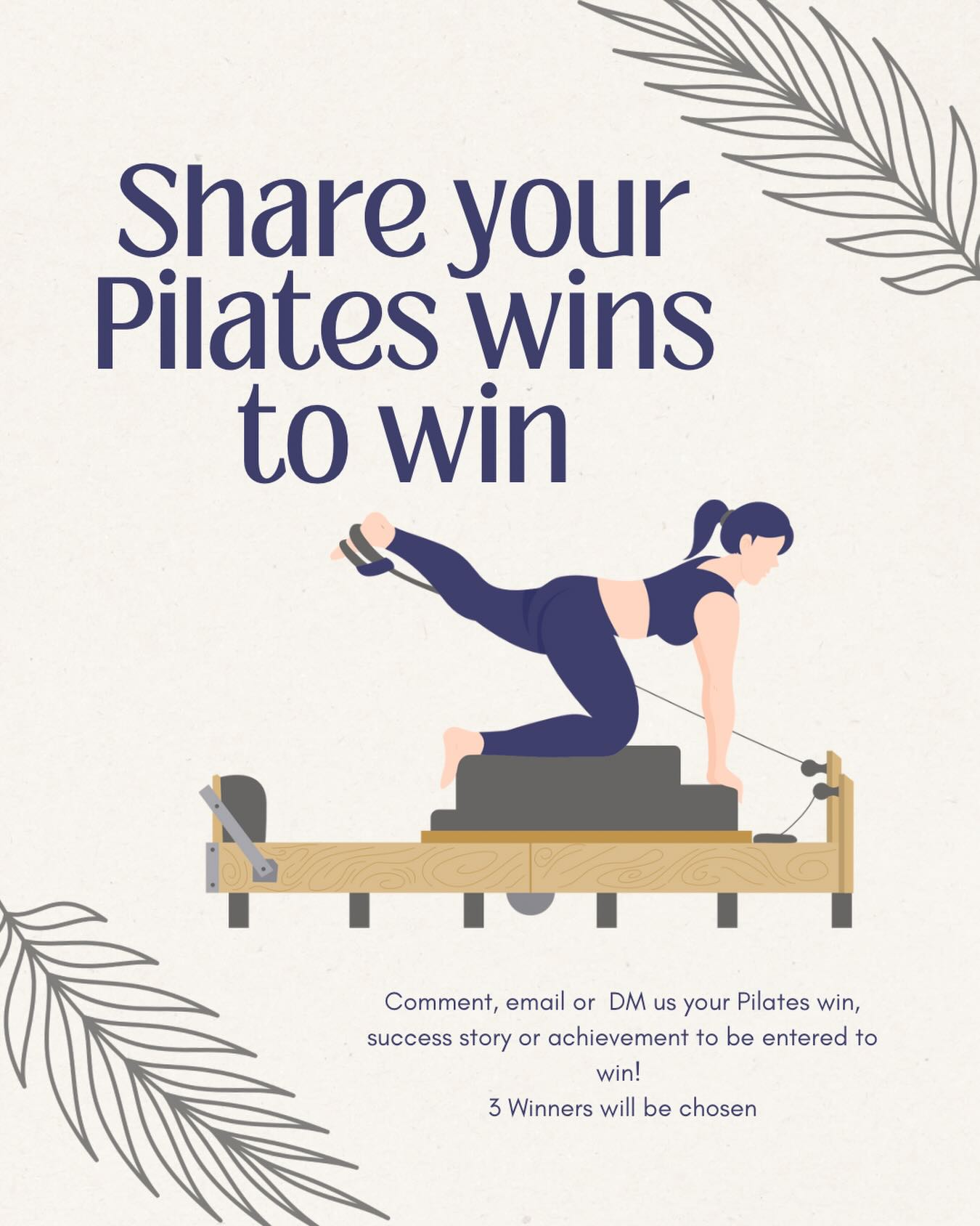 Our 2nd anniversary is coming up and we want to celebrate you! We can’t believe it’s almost been 2 yrs of connection, community and Pilates!
We have heard so many success stories over this time and we would love to share some of these wins with our community.
Tell us your proudest moment, biggest achievement or what Pilates has done for you to be entered to win a prize.
You can comment, DM, email, or tell us your story to be entered.
Let’s share the Pilates love.